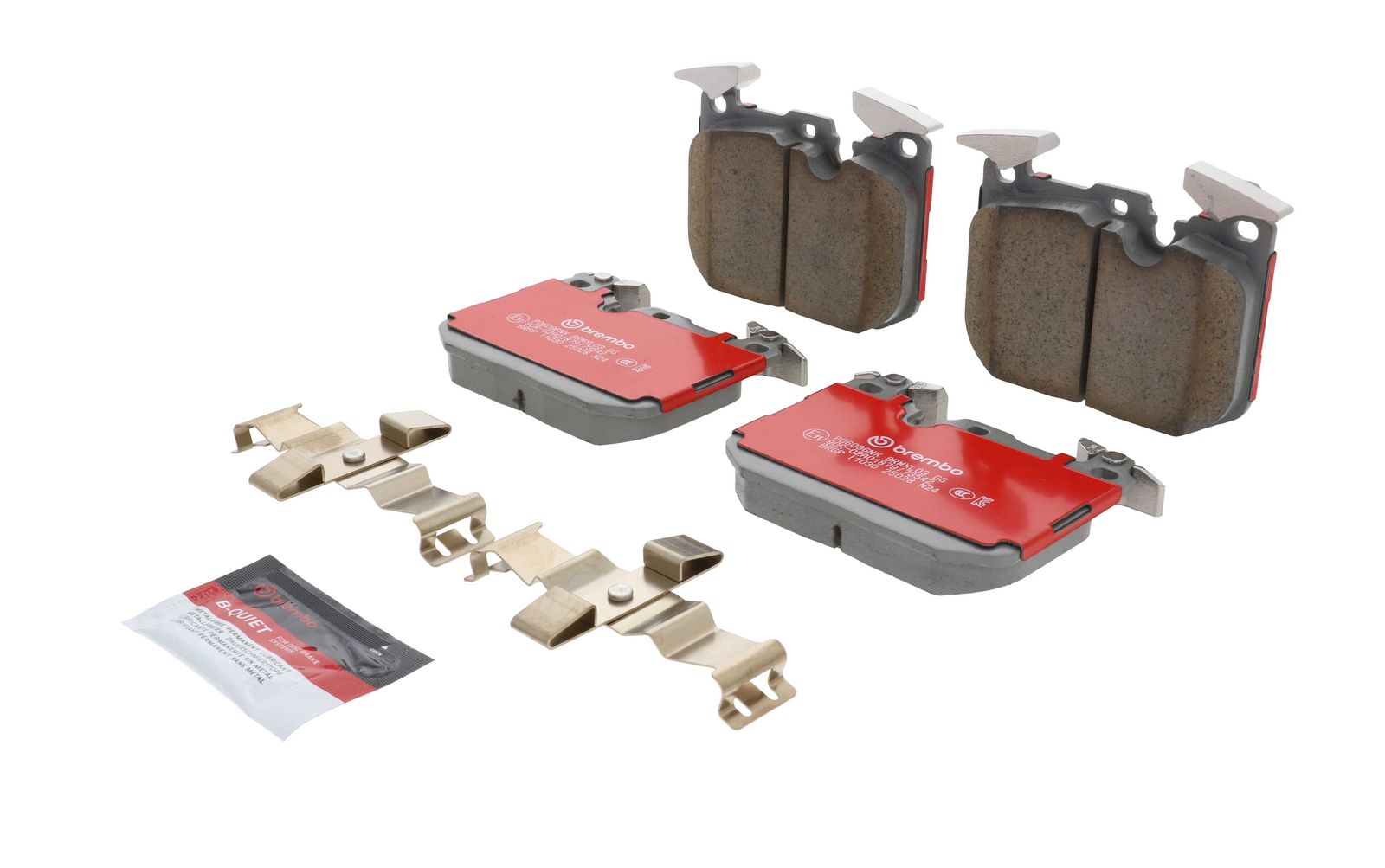 XTRA Ceramic Front Disc Brake Pad Set - P06096NX_05