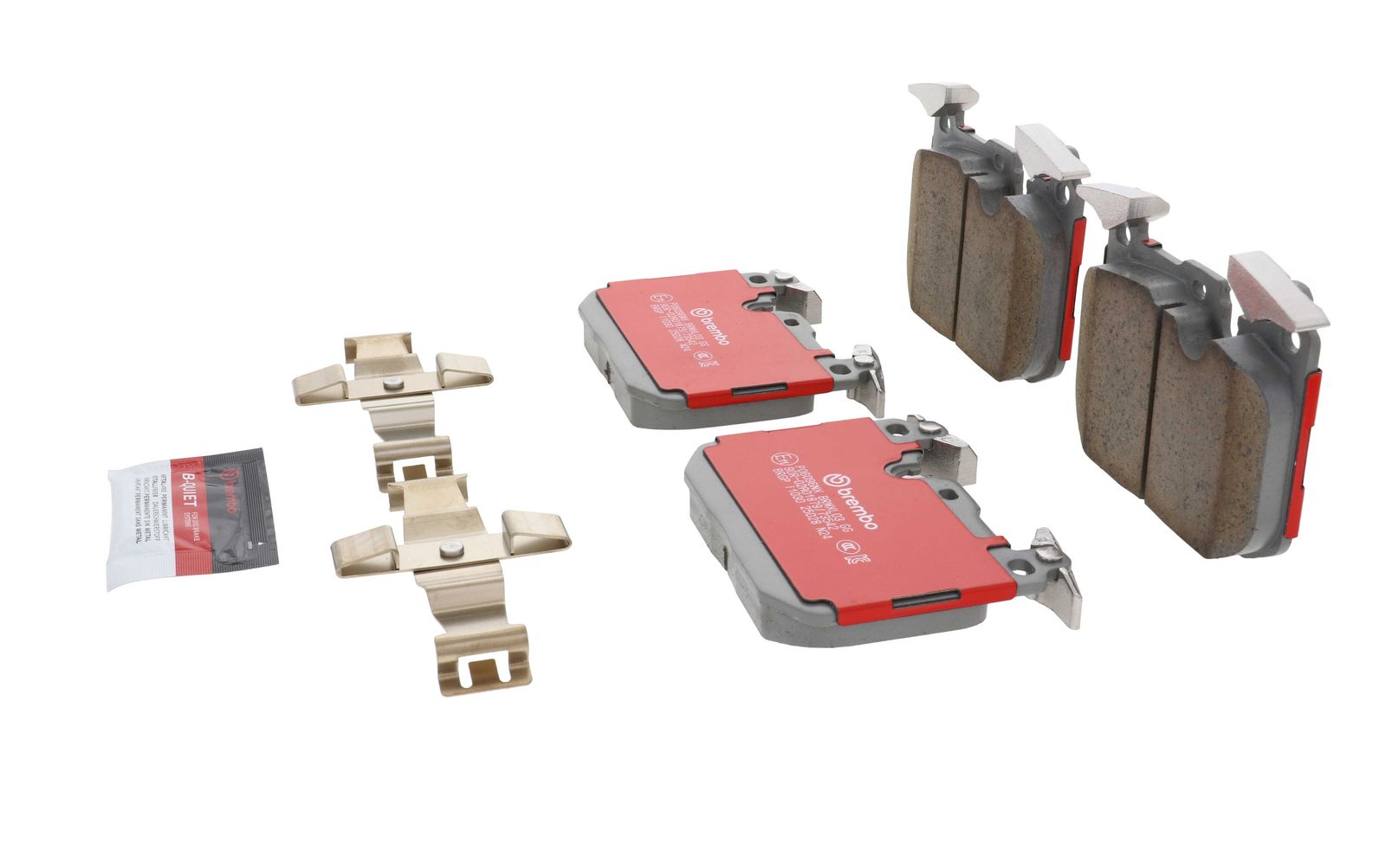 XTRA Ceramic Front Disc Brake Pad Set - P06096NX_07