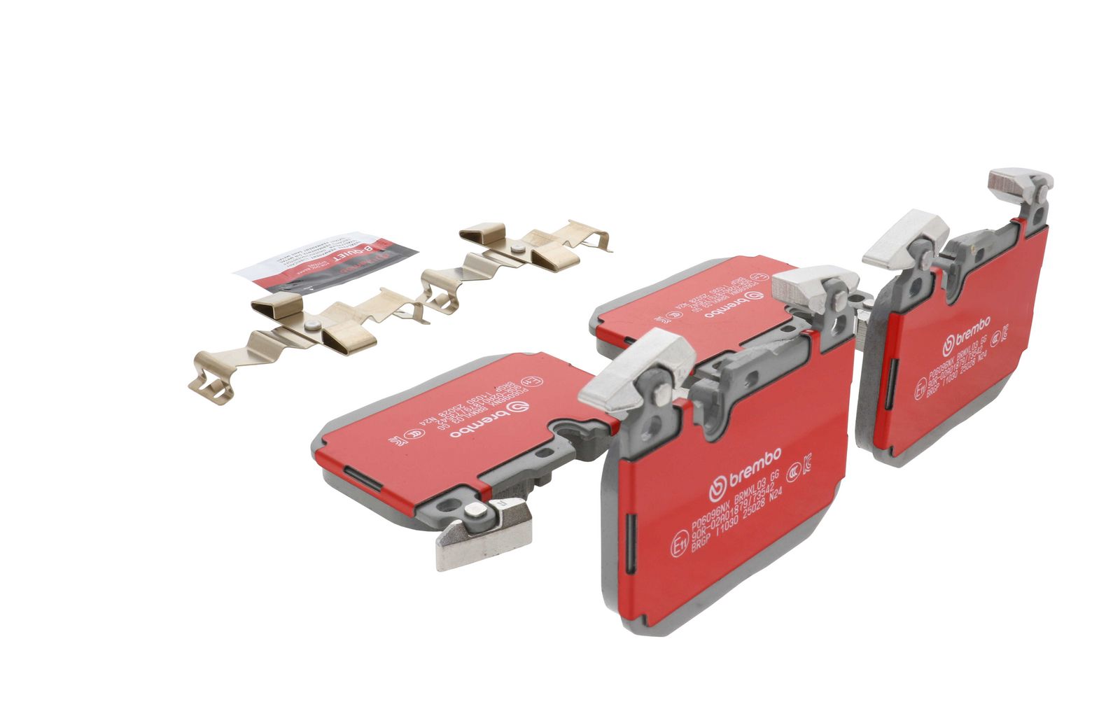 XTRA Ceramic Front Disc Brake Pad Set - P06096NX_11