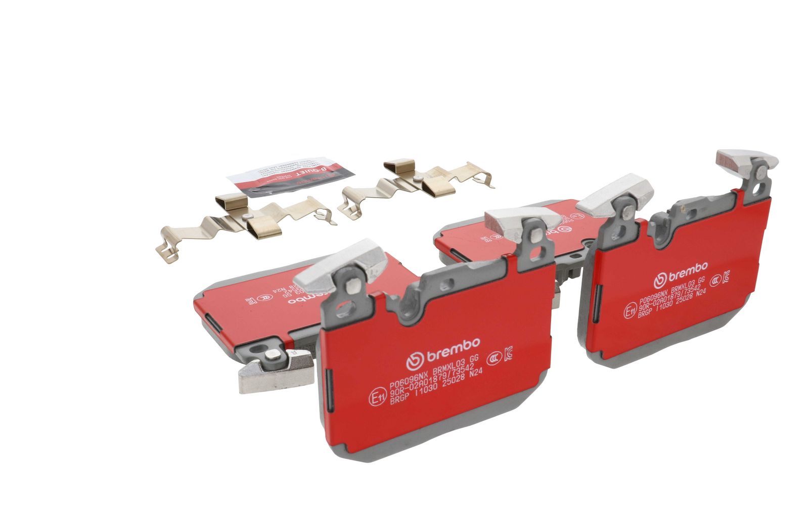 XTRA Ceramic Front Disc Brake Pad Set - P06096NX_12