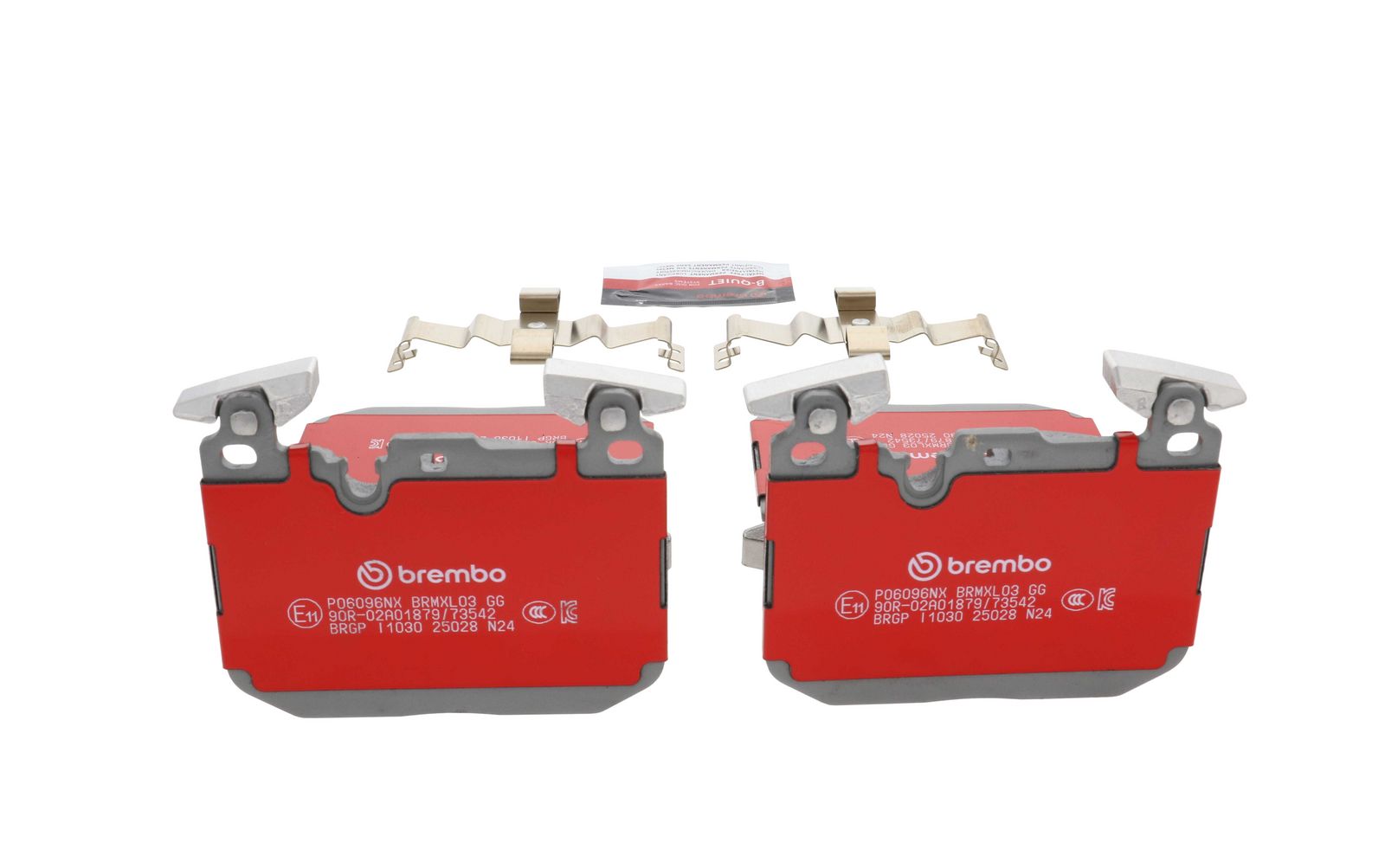 XTRA Ceramic Front Disc Brake Pad Set - P06096NX_14
