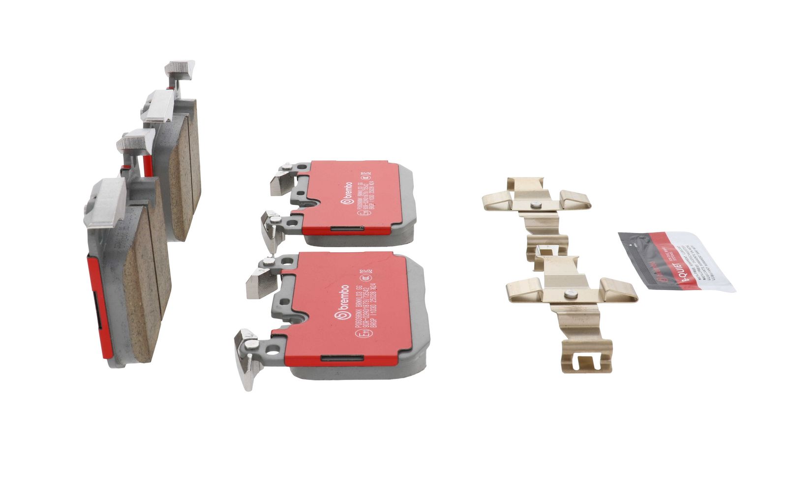 XTRA Ceramic Front Disc Brake Pad Set - P06096NX_20
