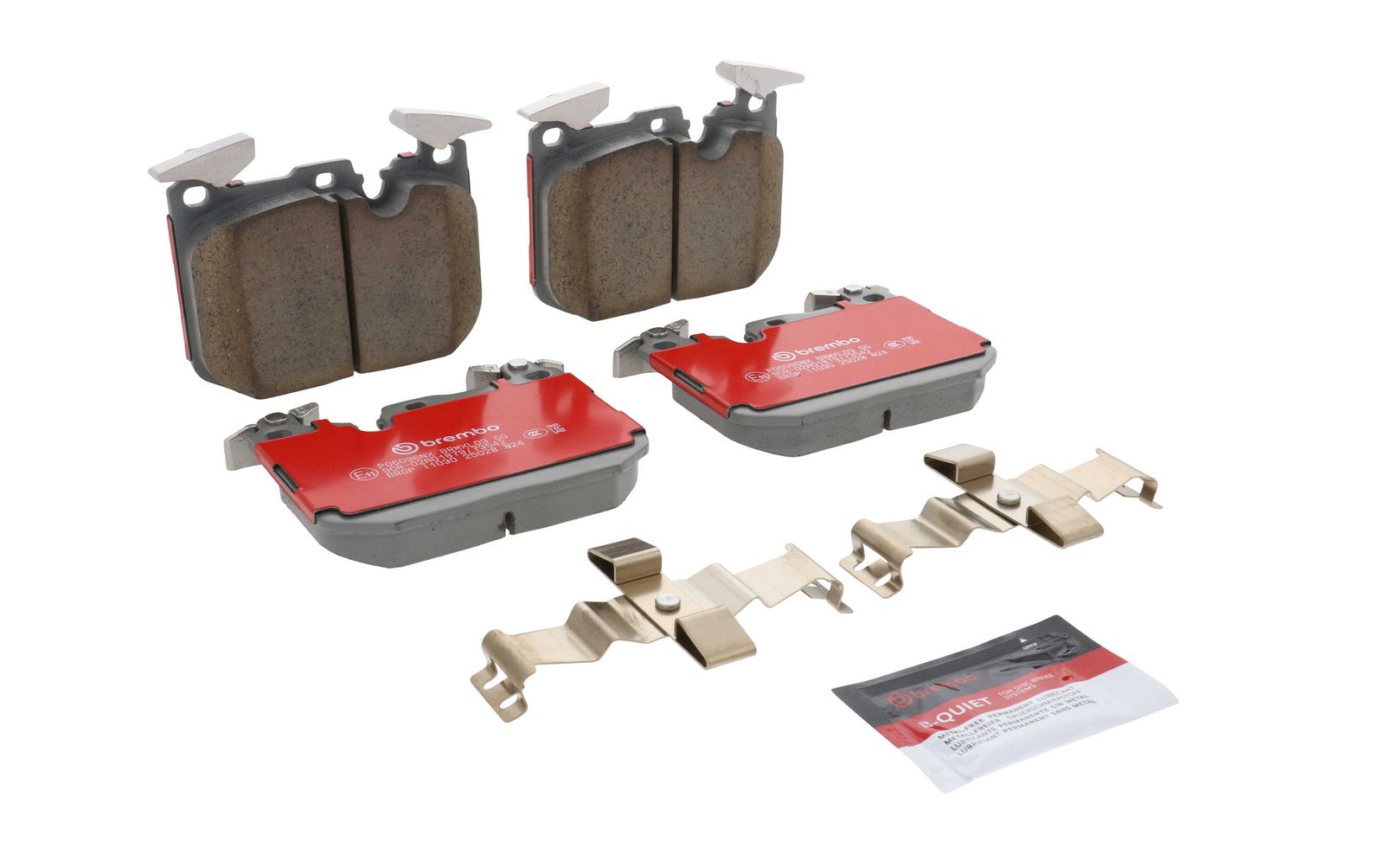 XTRA Ceramic Front Disc Brake Pad Set - P06096NX_24