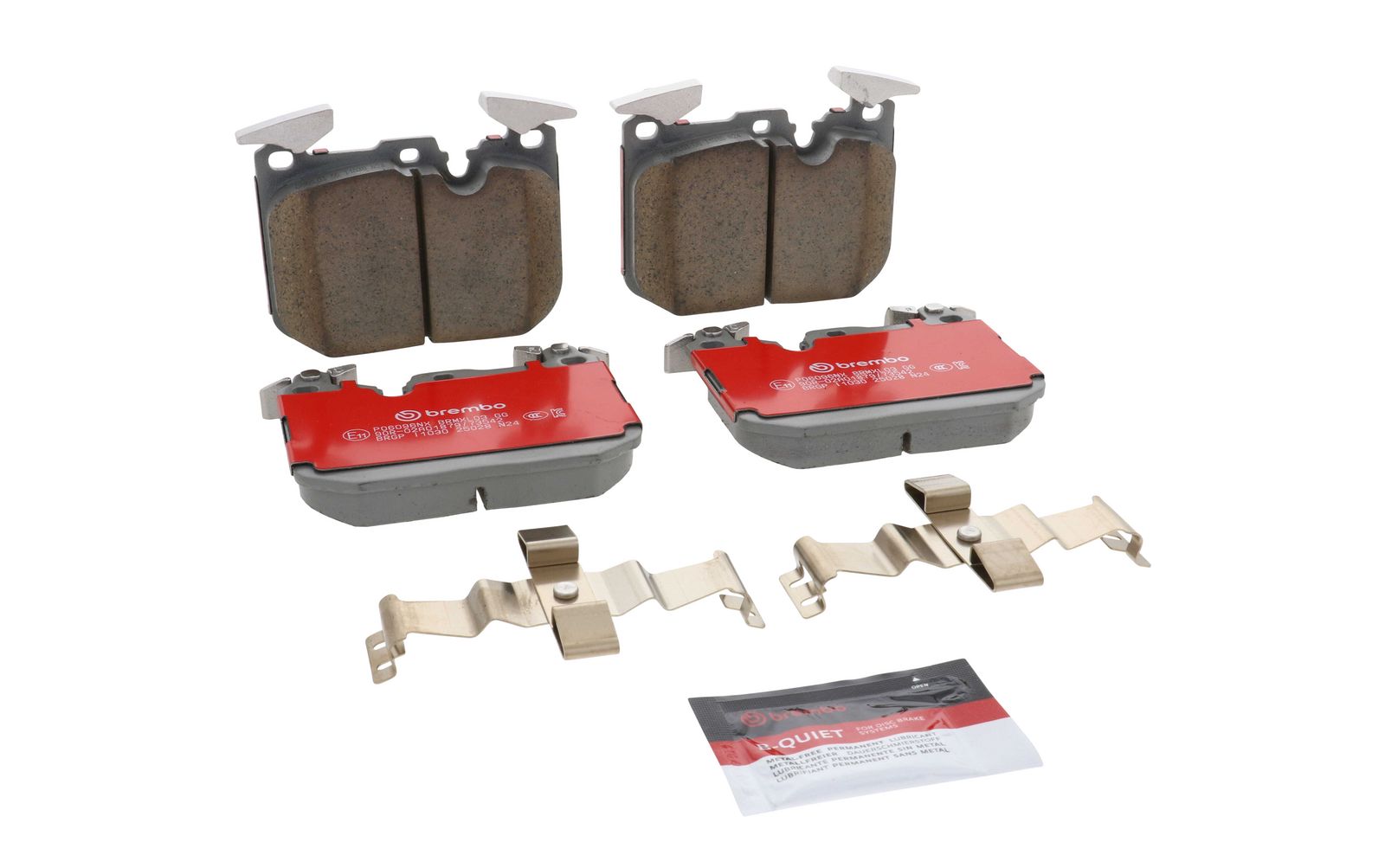 XTRA Ceramic Front Disc Brake Pad Set - P06096NX_25