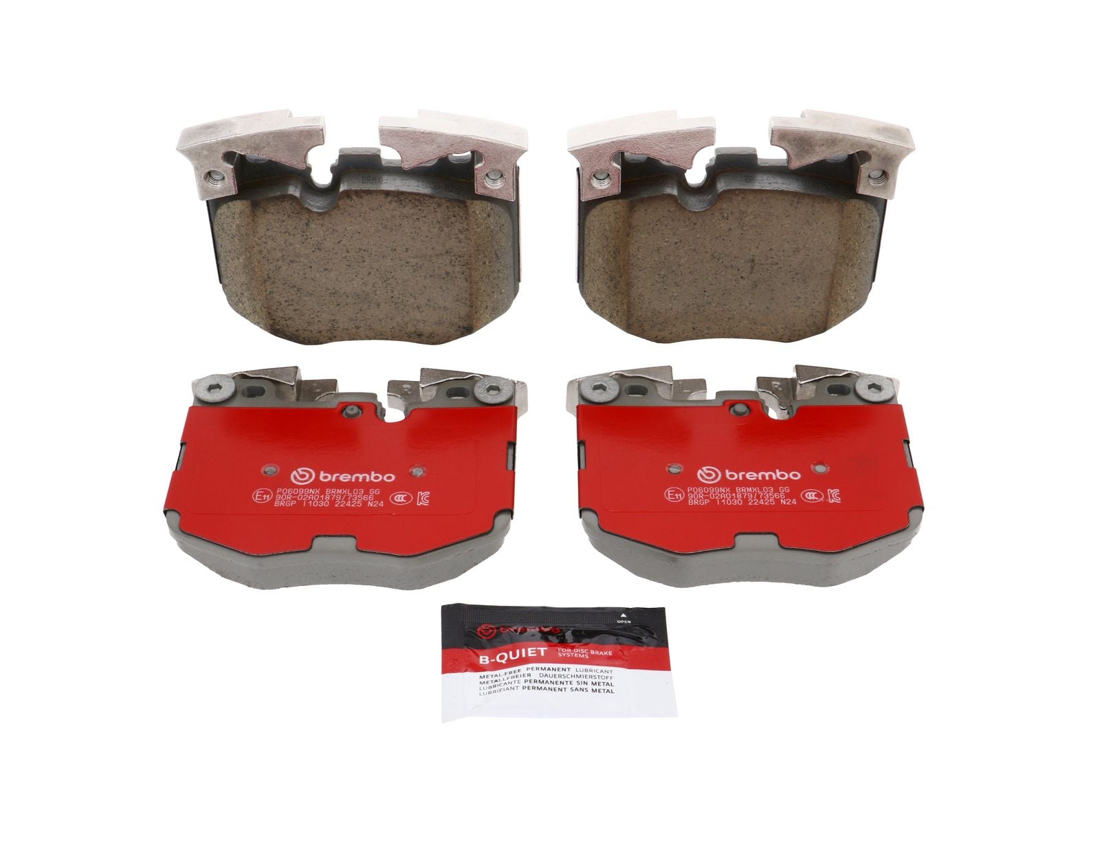 XTRA Ceramic Front Disc Brake Pad Set - P06099NX_02