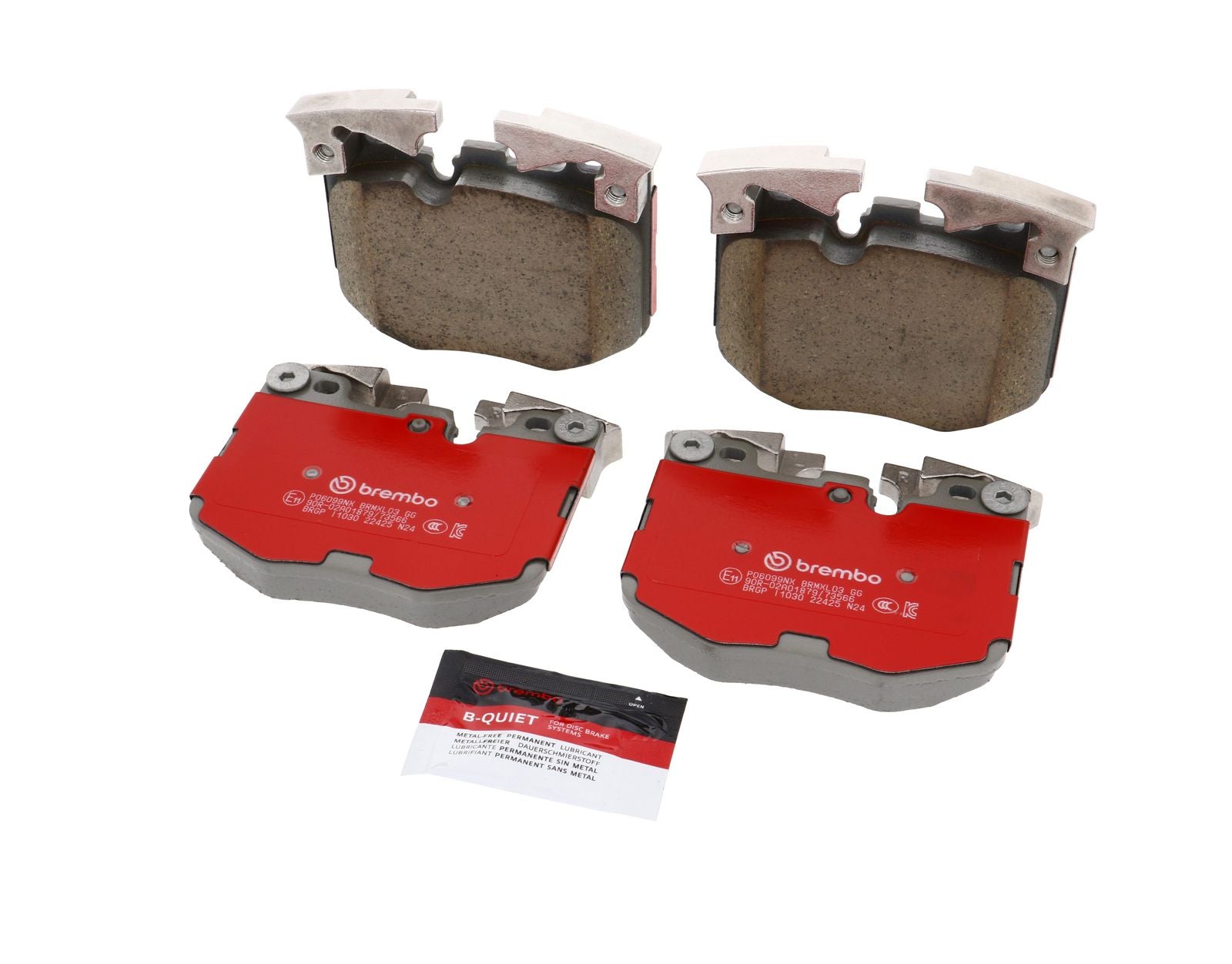 XTRA Ceramic Front Disc Brake Pad Set - P06099NX_03