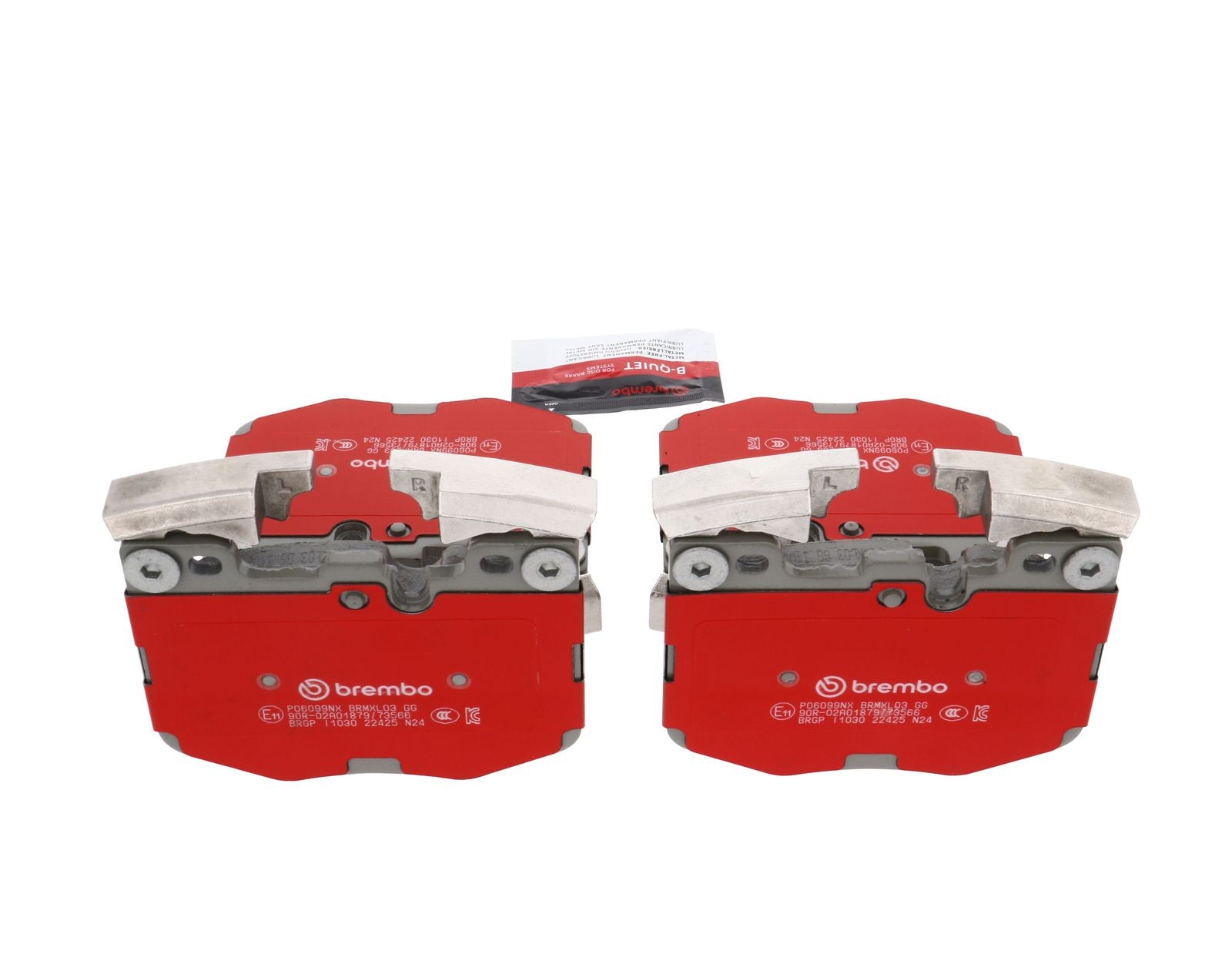 XTRA Ceramic Front Disc Brake Pad Set - P06099NX_14