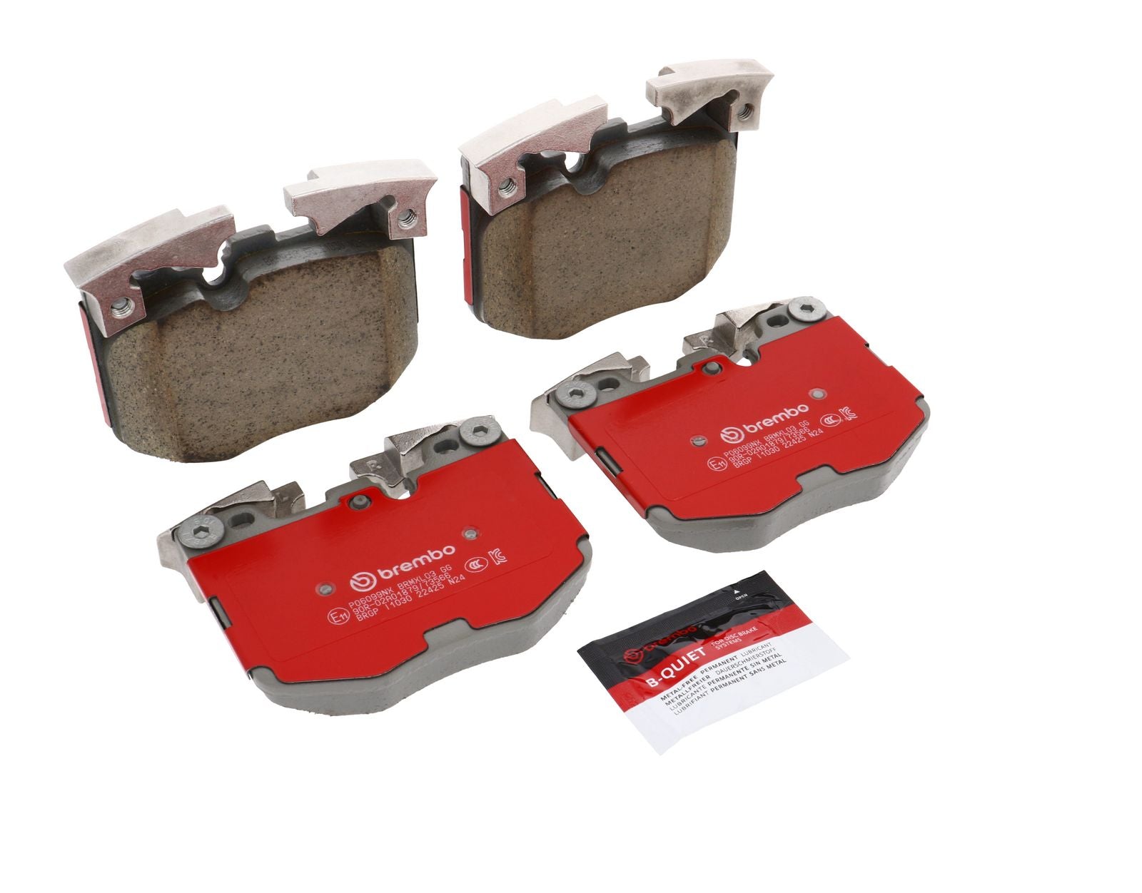 XTRA Ceramic Front Disc Brake Pad Set - P06099NX_24