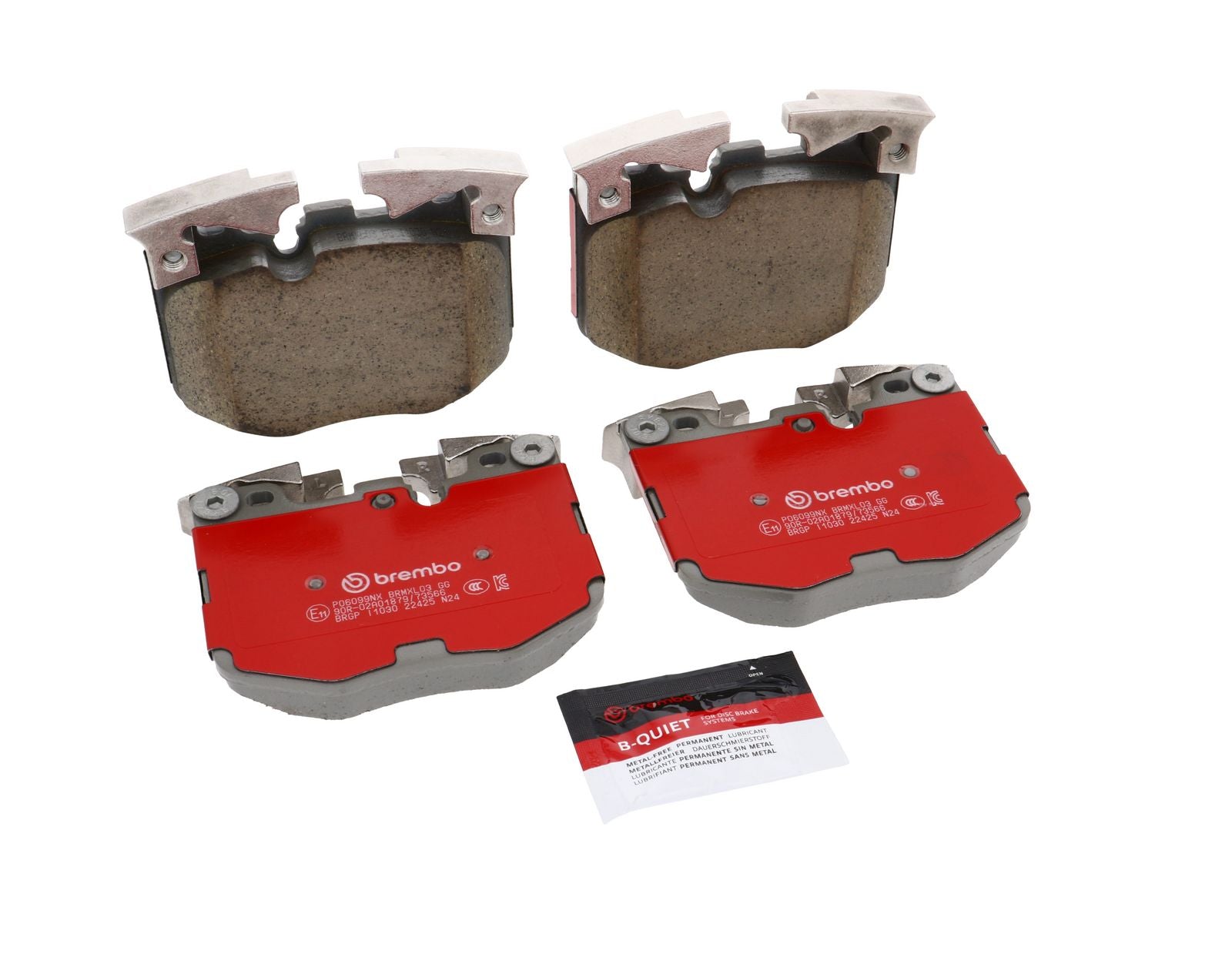 XTRA Ceramic Front Disc Brake Pad Set - P06099NX_25