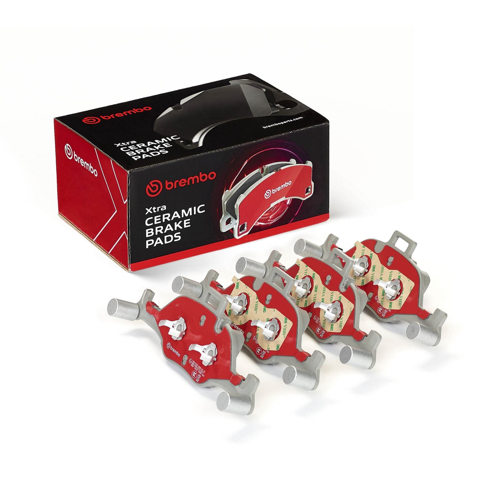 XTRA Ceramic Front Disc Brake Pad Set - P06107NX_03
