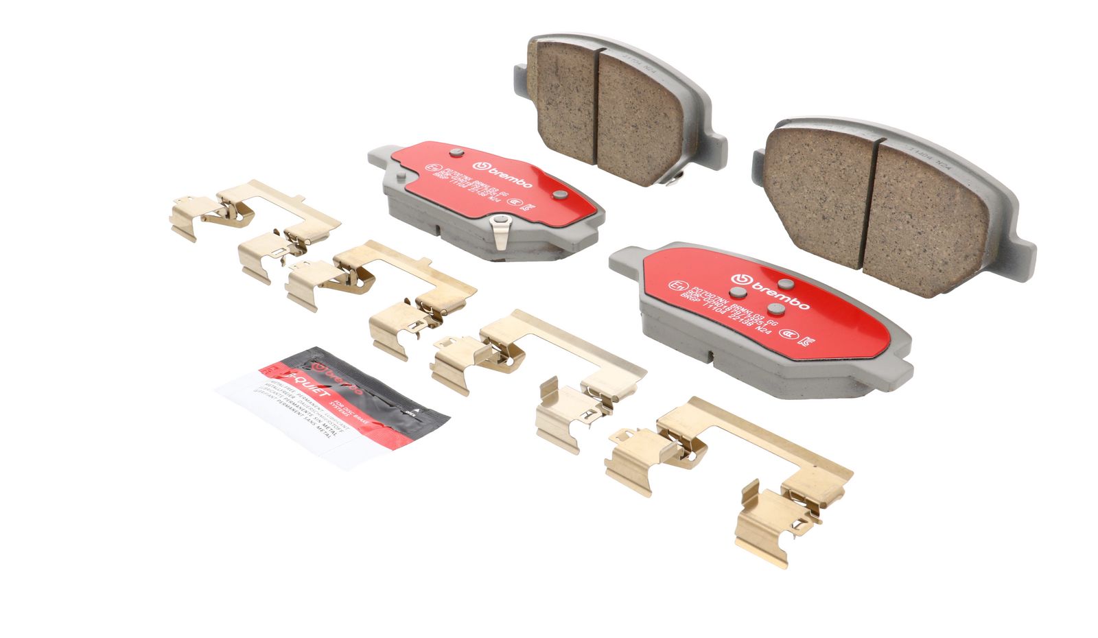 XTRA Ceramic Front Disc Brake Pad Set - P07007NX_05