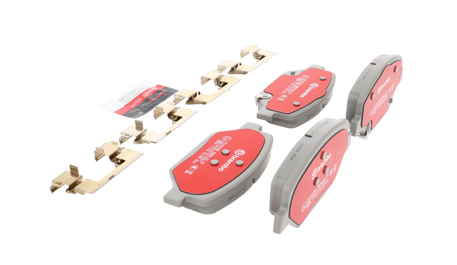 XTRA Ceramic Front Disc Brake Pad Set - P07007NX_10