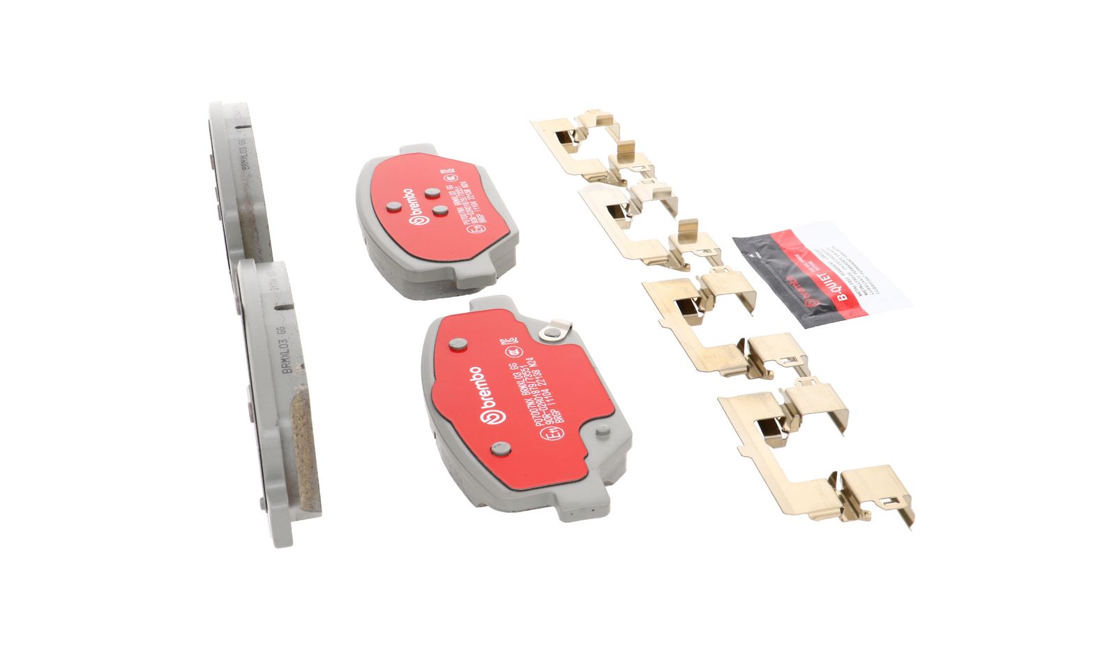 XTRA Ceramic Front Disc Brake Pad Set - P07007NX_19