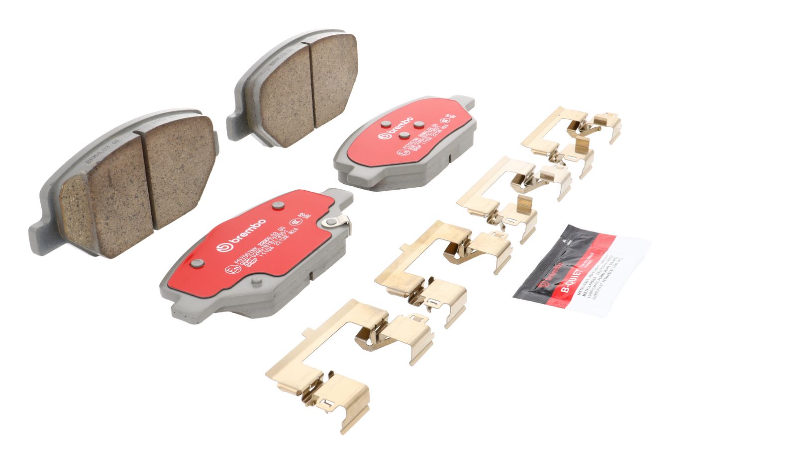 XTRA Ceramic Front Disc Brake Pad Set - P07007NX_22