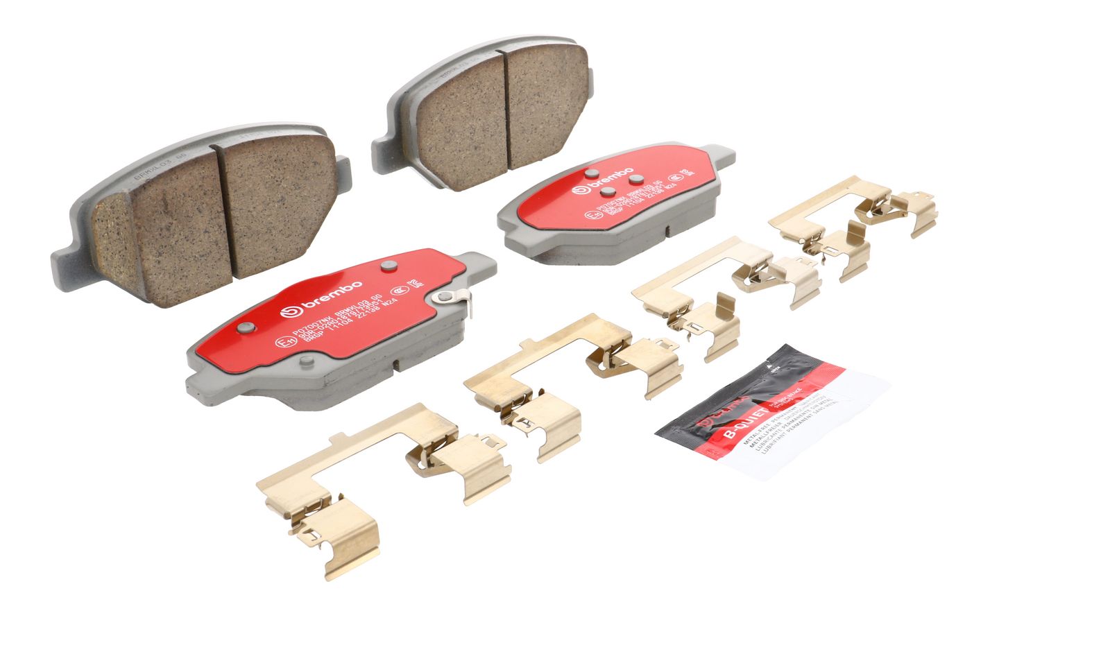 XTRA Ceramic Front Disc Brake Pad Set - P07007NX_23