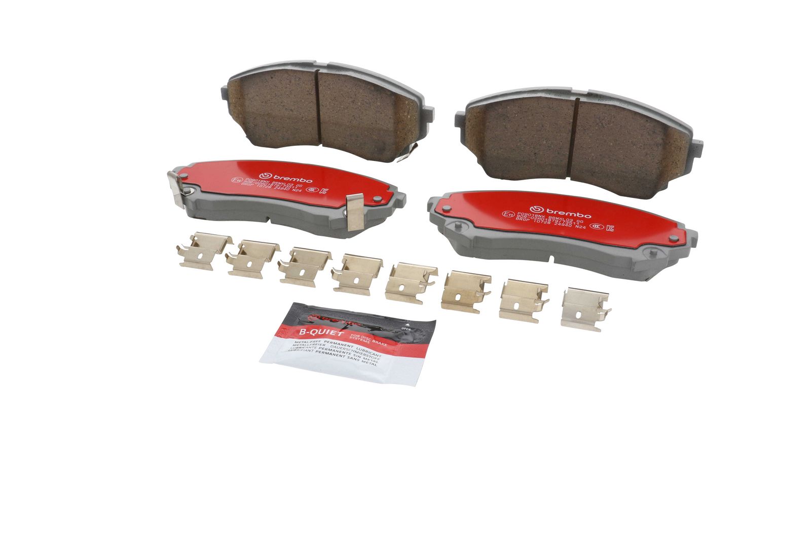 XTRA Ceramic Front Disc Brake Pad Set - P09018NX_03