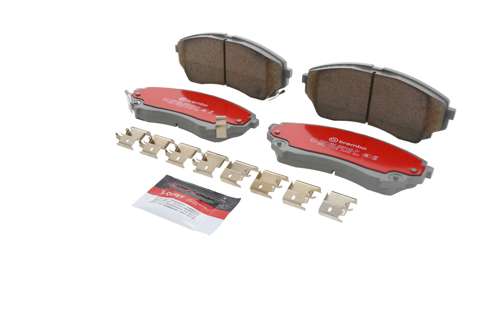 XTRA Ceramic Front Disc Brake Pad Set - P09018NX_04