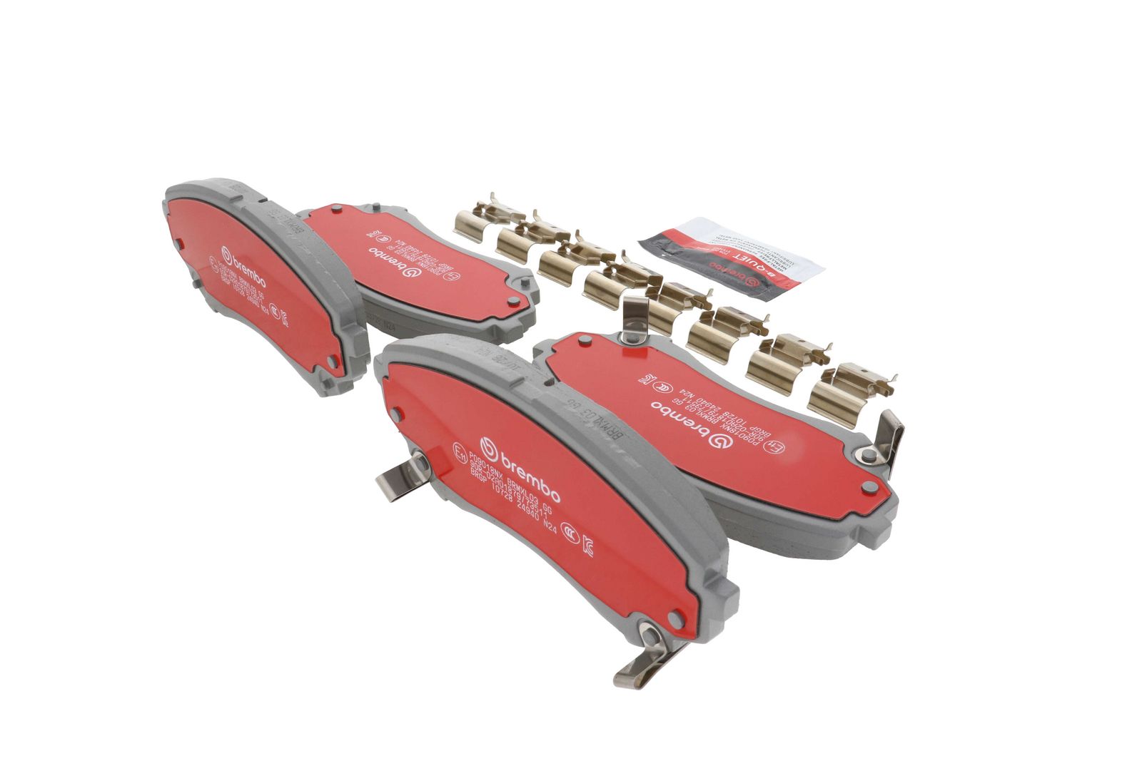XTRA Ceramic Front Disc Brake Pad Set - P09018NX_17