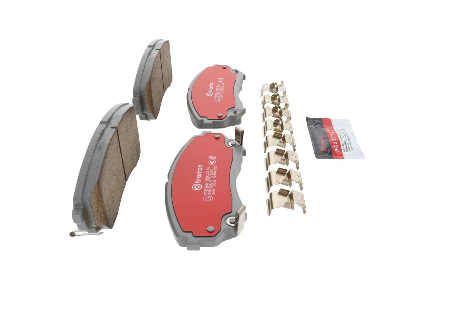 XTRA Ceramic Front Disc Brake Pad Set - P09018NX_20