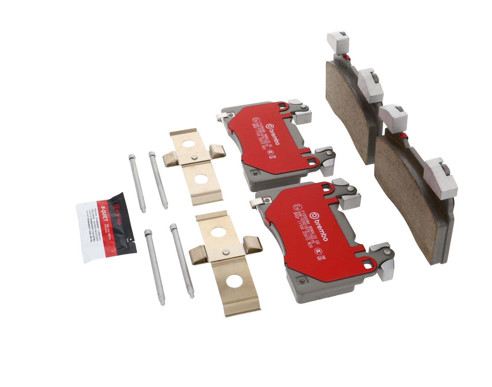 XTRA Ceramic Front Disc Brake Pad Set - P10064NX_07