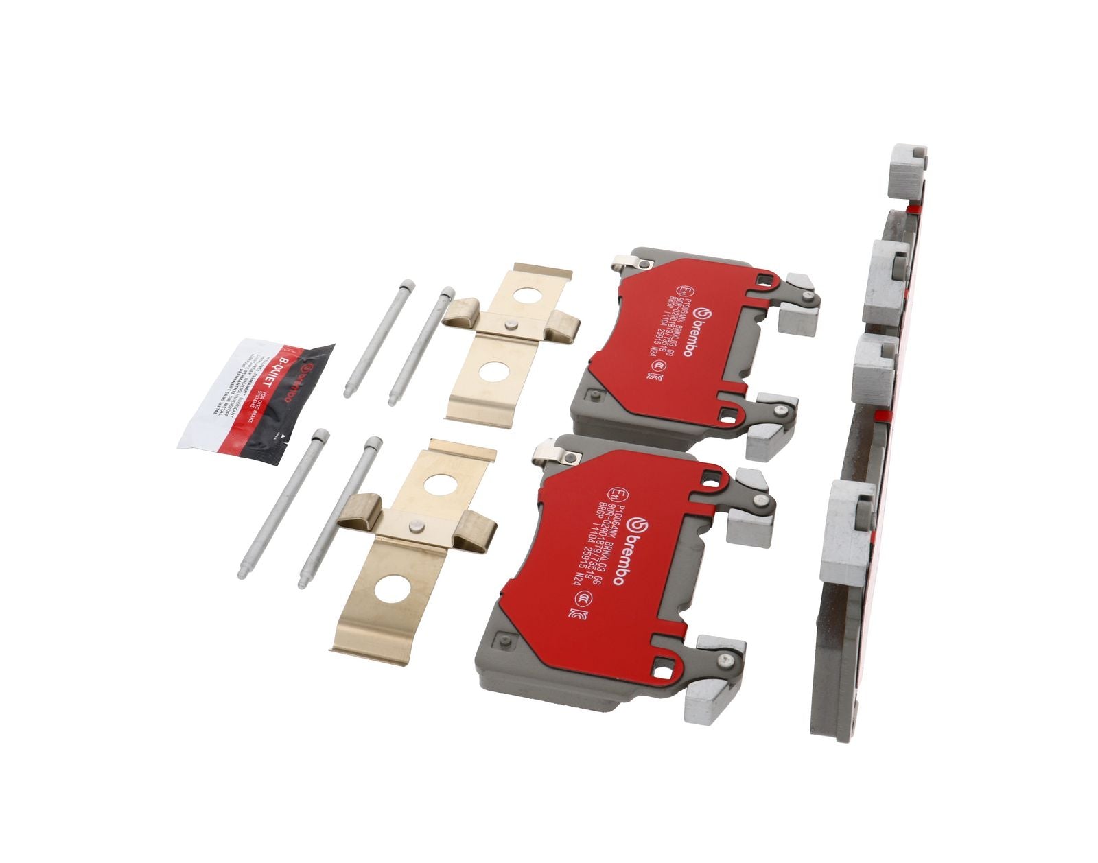 XTRA Ceramic Front Disc Brake Pad Set - P10064NX_09