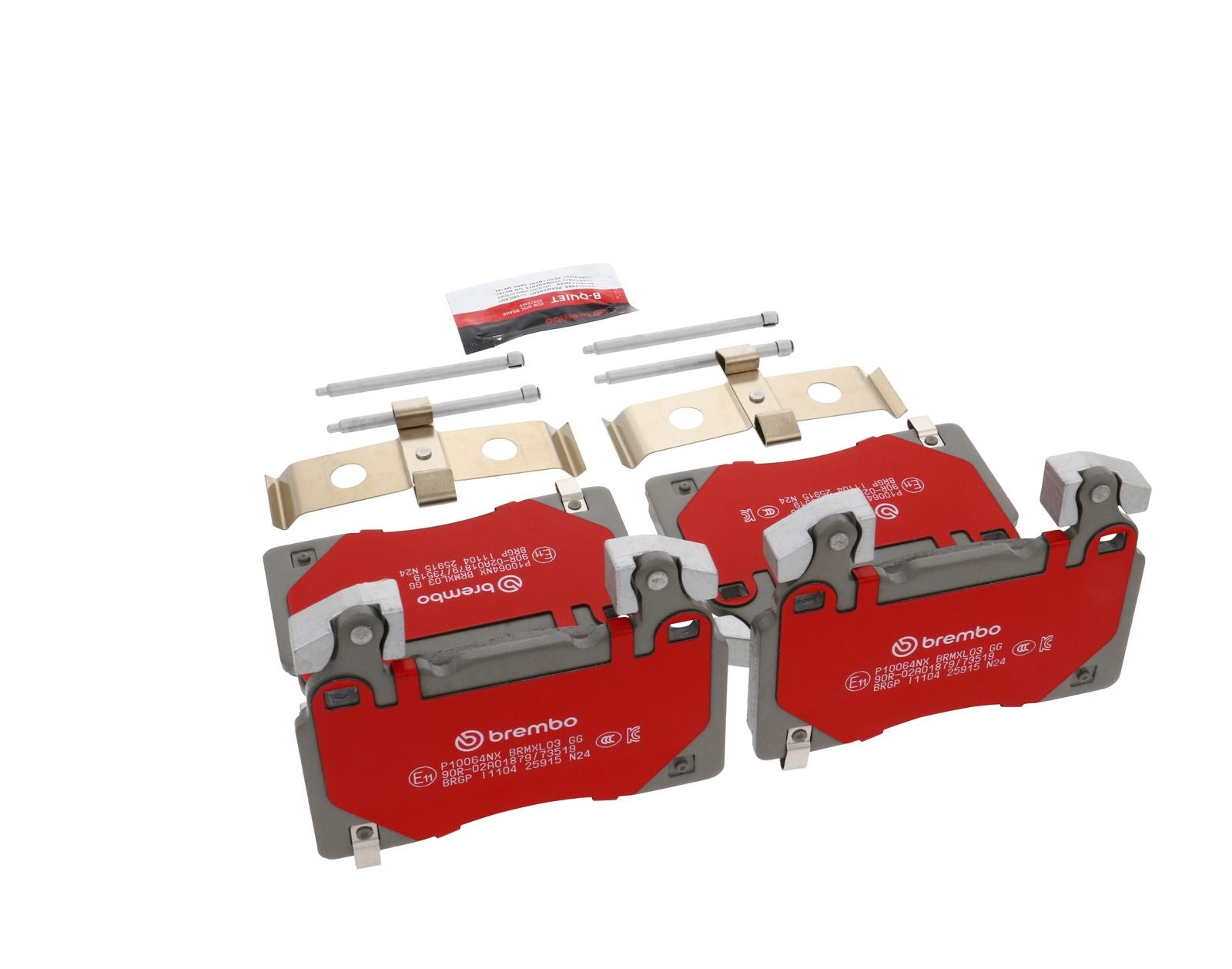 XTRA Ceramic Front Disc Brake Pad Set - P10064NX_13
