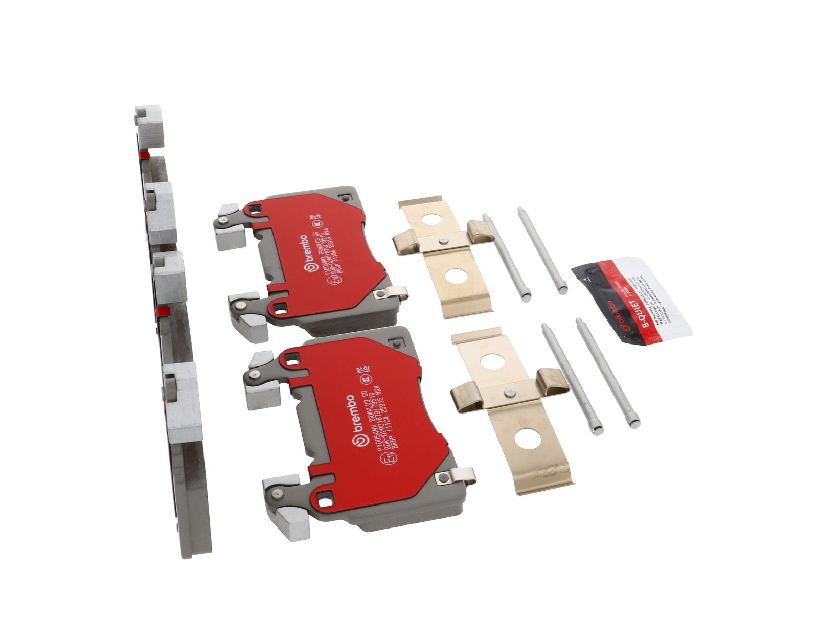XTRA Ceramic Front Disc Brake Pad Set - P10064NX_19