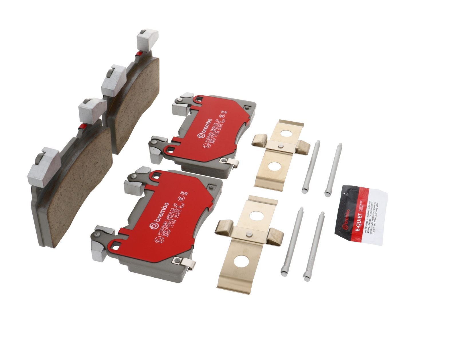 XTRA Ceramic Front Disc Brake Pad Set - P10064NX_21