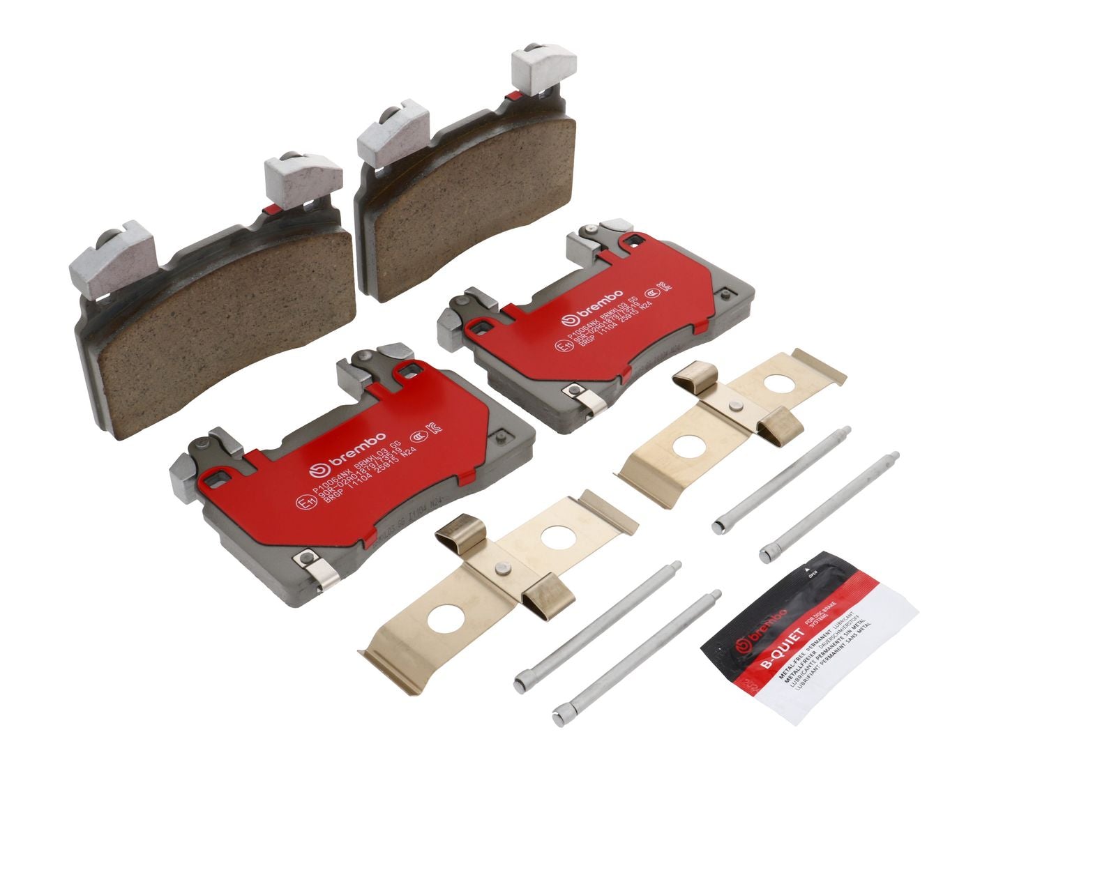 XTRA Ceramic Front Disc Brake Pad Set - P10064NX_23