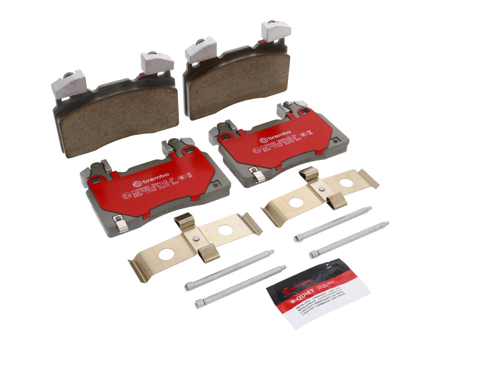 XTRA Ceramic Front Disc Brake Pad Set - P10064NX_24