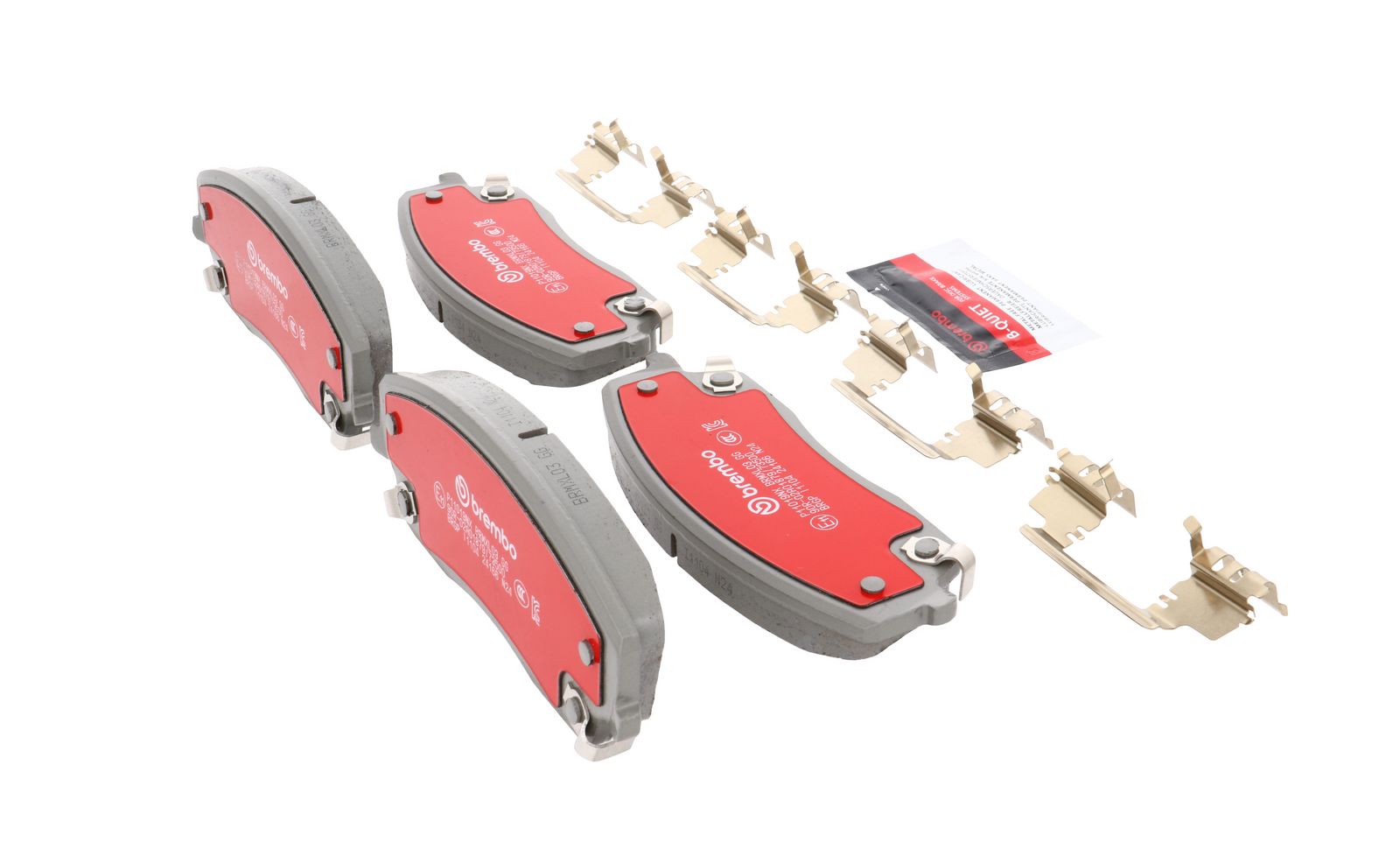 XTRA Ceramic Front Disc Brake Pad Set - P11019NX_18