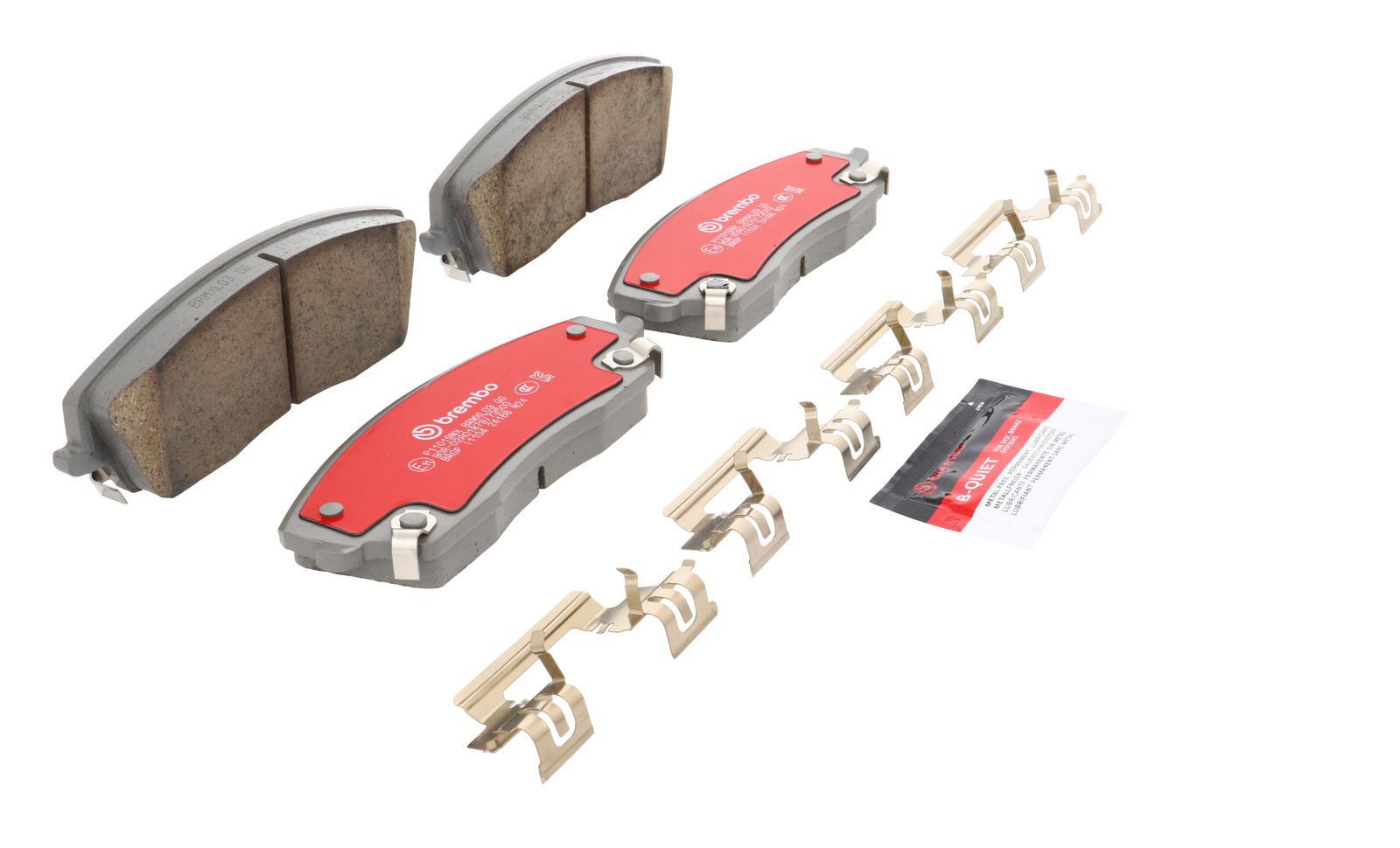 XTRA Ceramic Front Disc Brake Pad Set - P11019NX_22