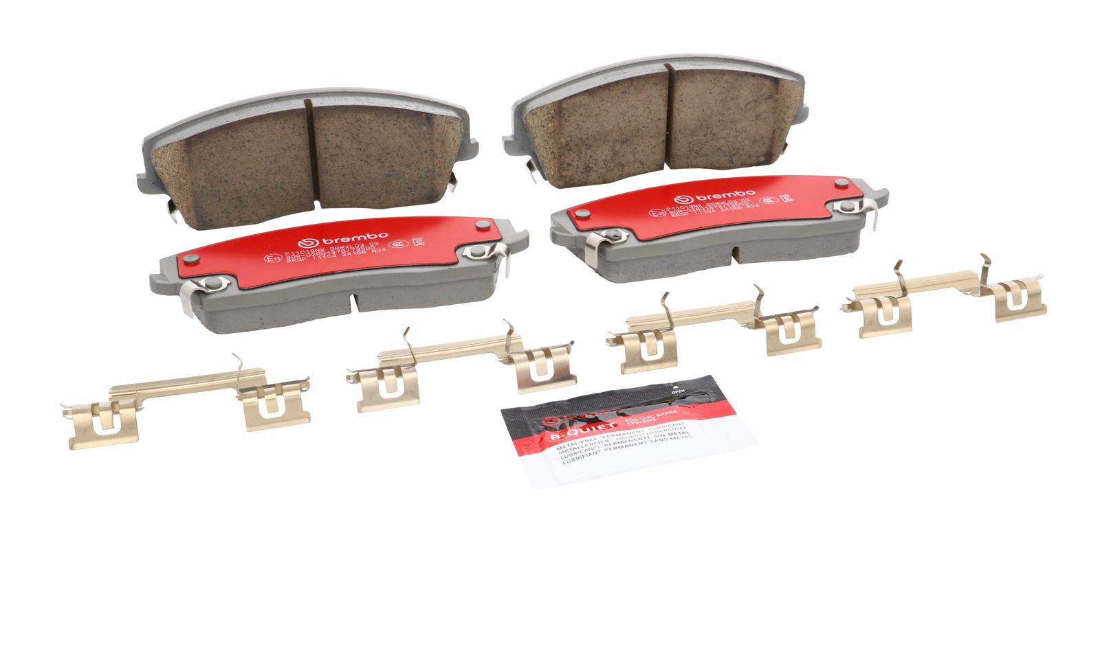 XTRA Ceramic Front Disc Brake Pad Set - P11019NX_25