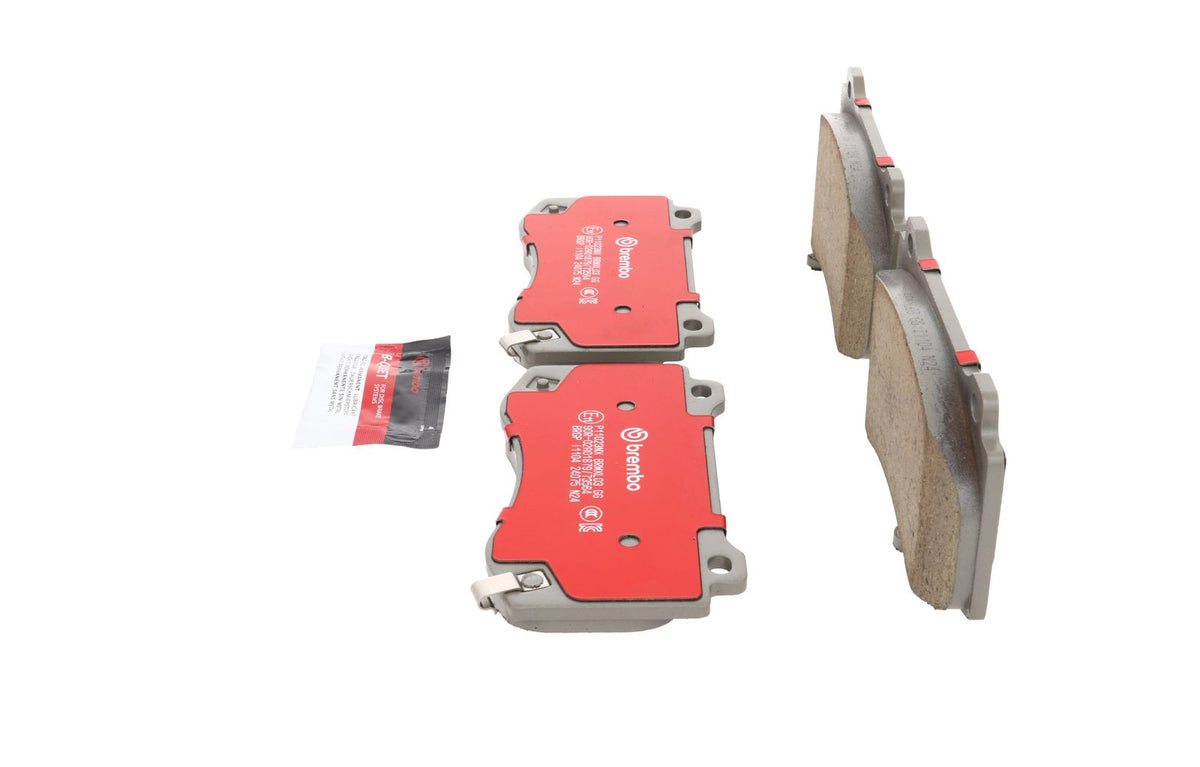 XTRA Ceramic Front Disc Brake Pad Set - P11023NX_09