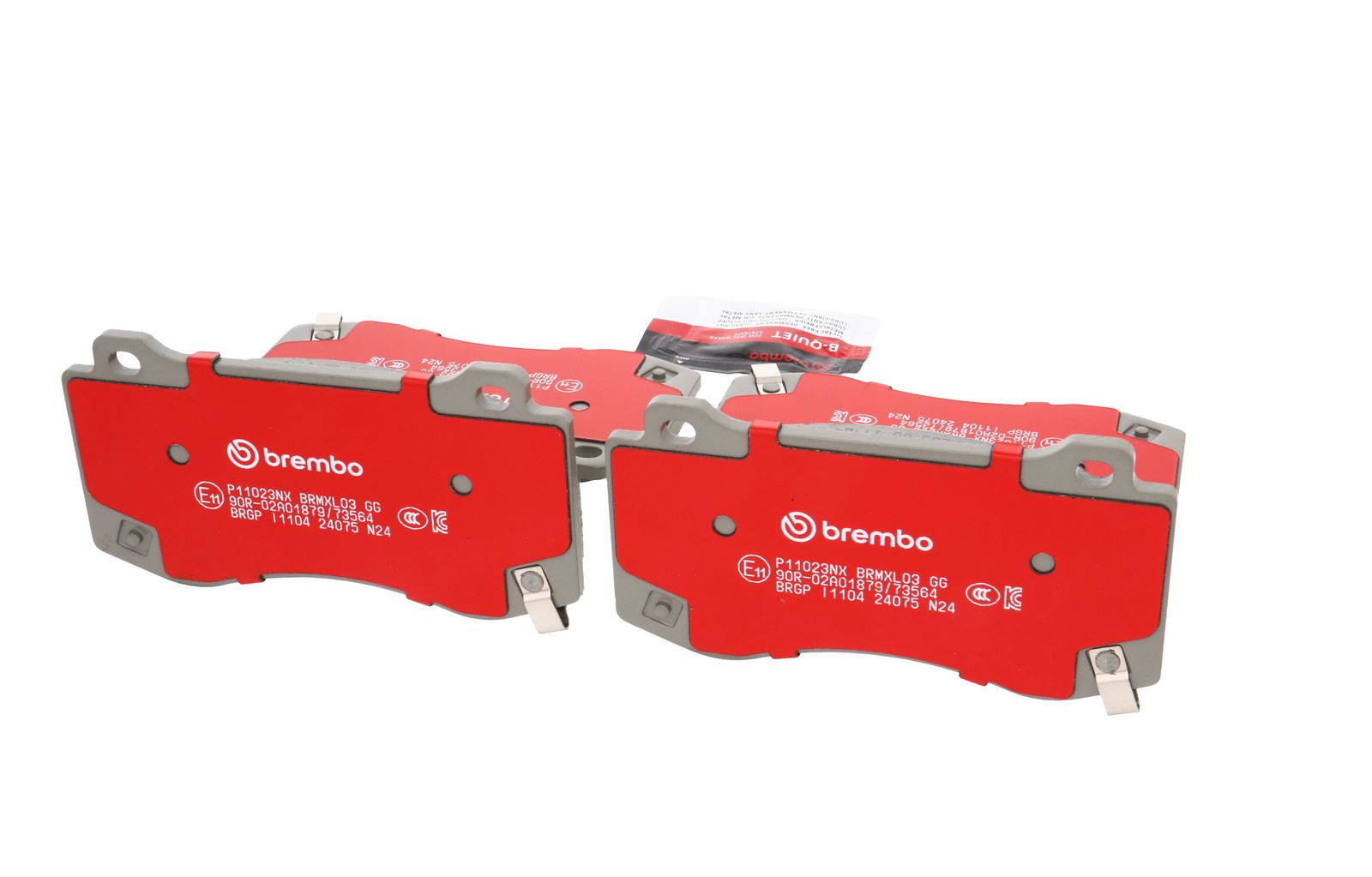 XTRA Ceramic Front Disc Brake Pad Set - P11023NX_15