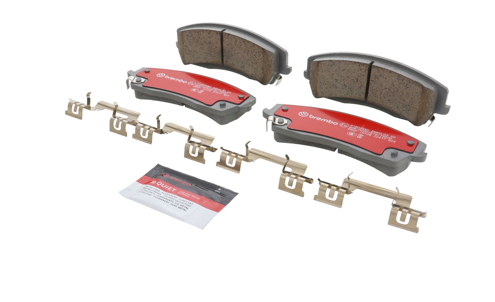 XTRA Ceramic Front Disc Brake Pad Set - P18034NX_04