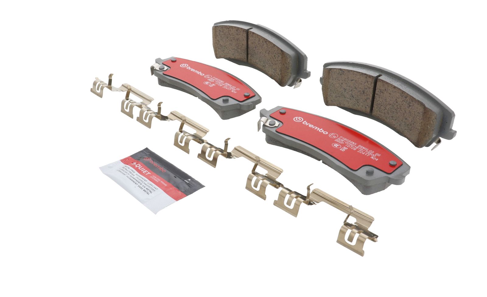 XTRA Ceramic Front Disc Brake Pad Set - P18034NX_05