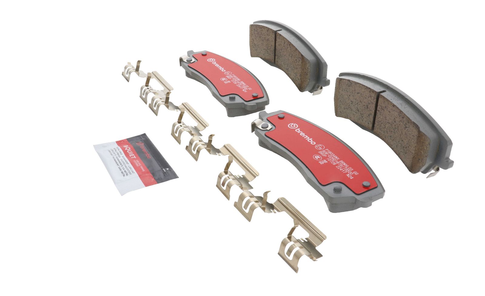 XTRA Ceramic Front Disc Brake Pad Set - P18034NX_06