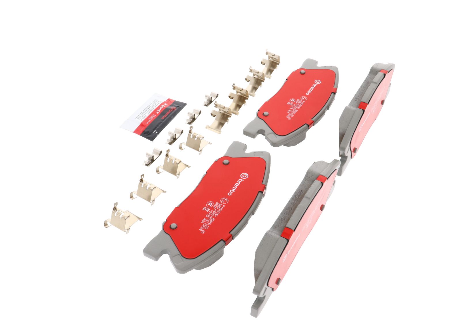 XTRA Ceramic Front Disc Brake Pad Set - P18037NX_10