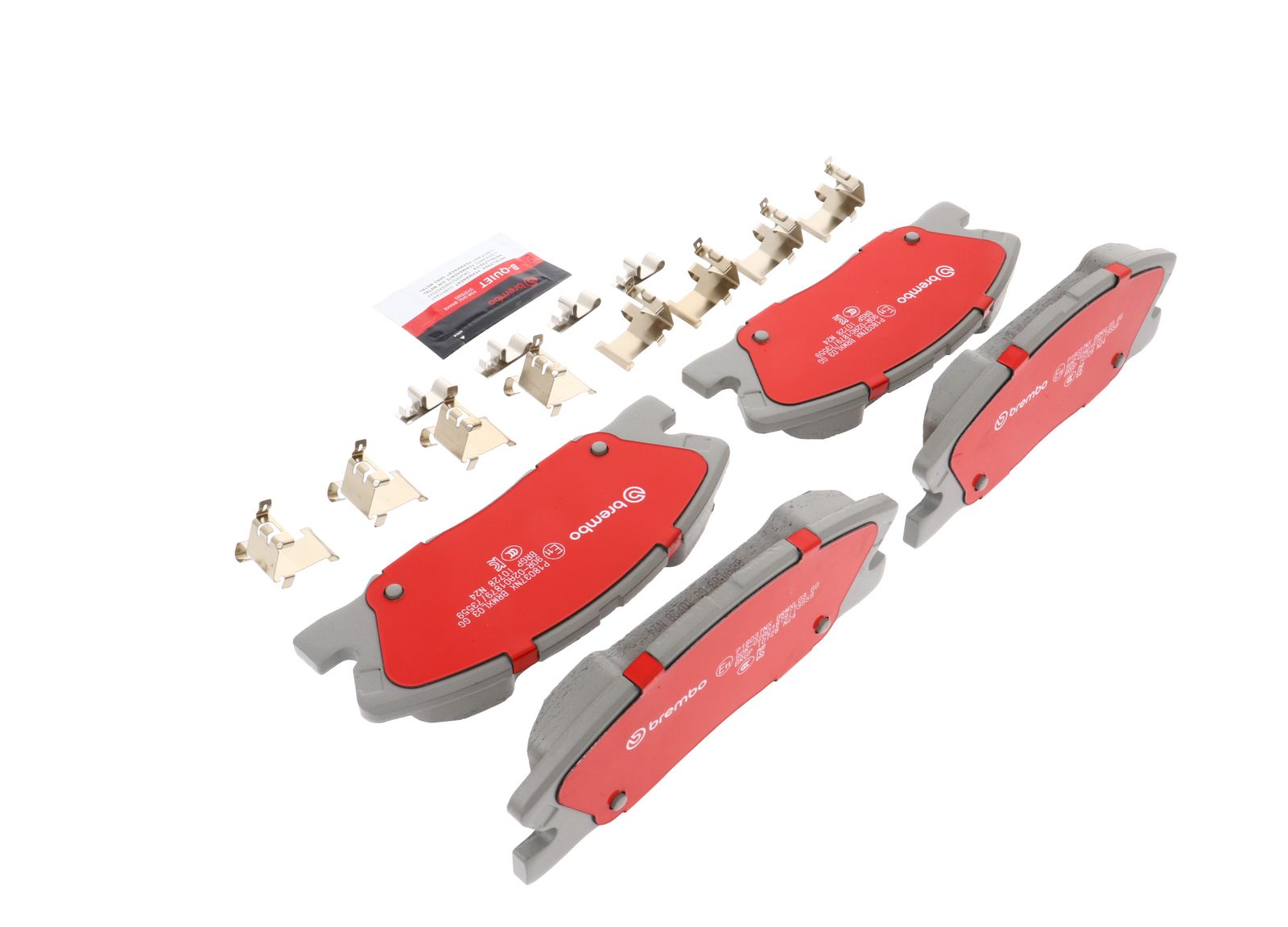 XTRA Ceramic Front Disc Brake Pad Set - P18037NX_11