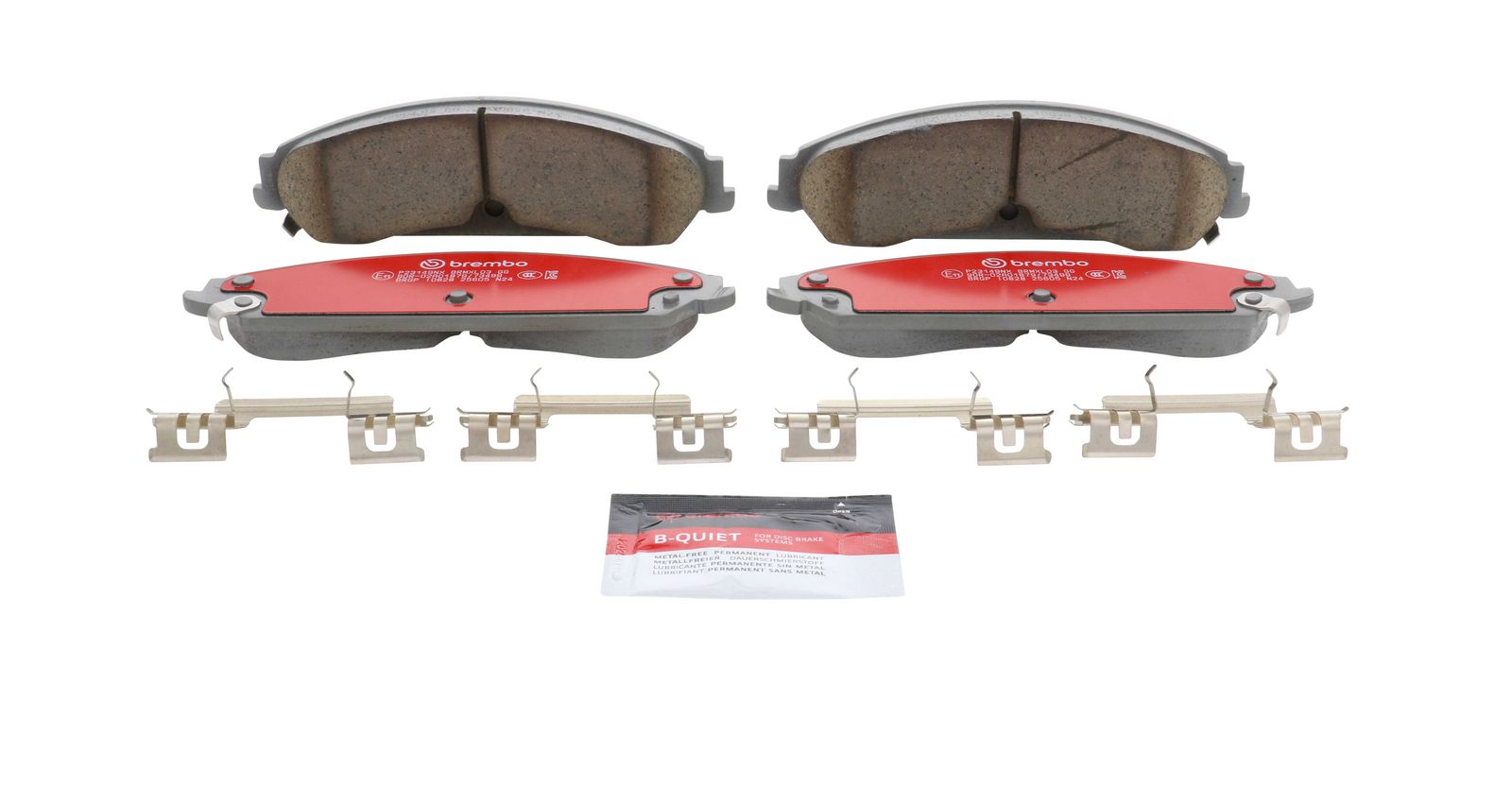 XTRA Ceramic Front Disc Brake Pad Set - P23149NX_02