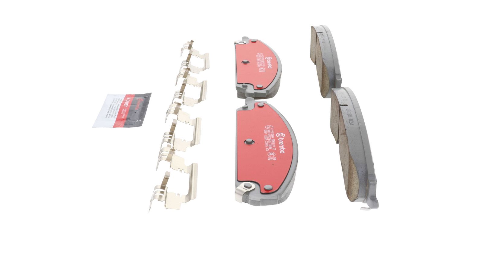 XTRA Ceramic Front Disc Brake Pad Set - P23149NX_08