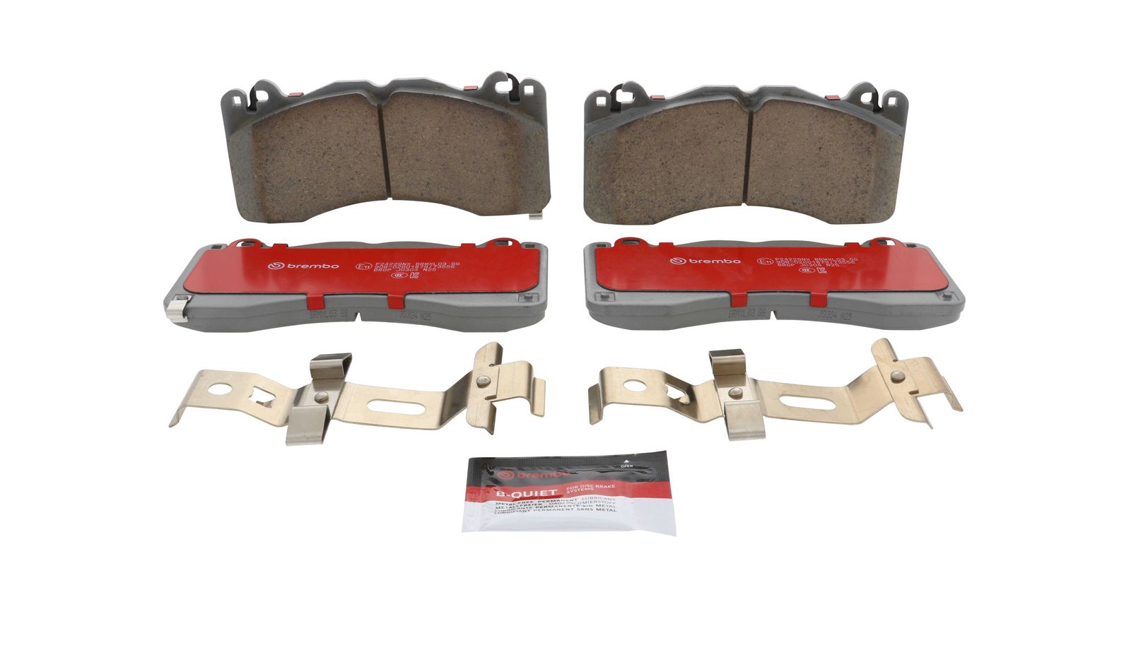 XTRA Ceramic Front Disc Brake Pad Set - P24229NX_02