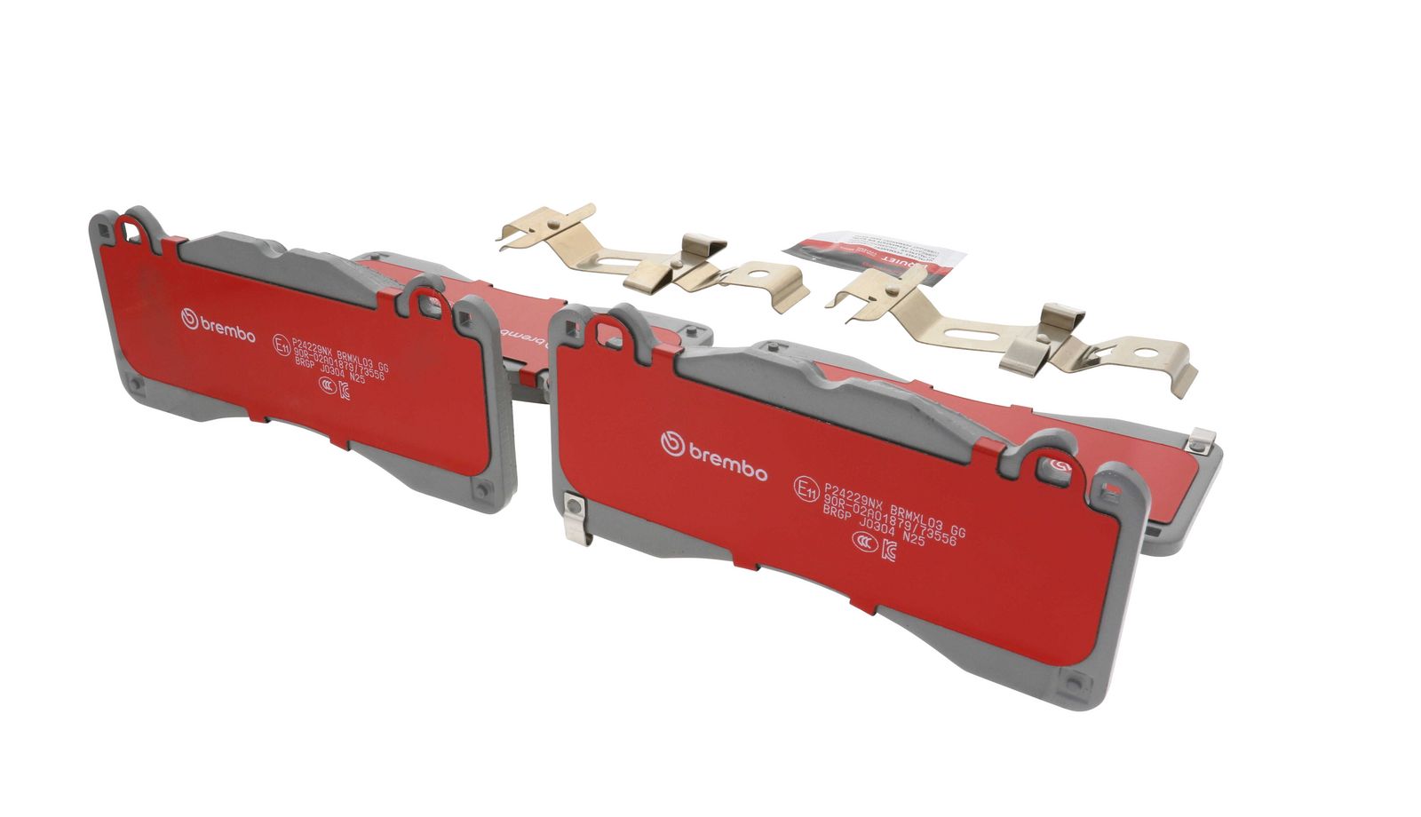 XTRA Ceramic Front Disc Brake Pad Set - P24229NX_16