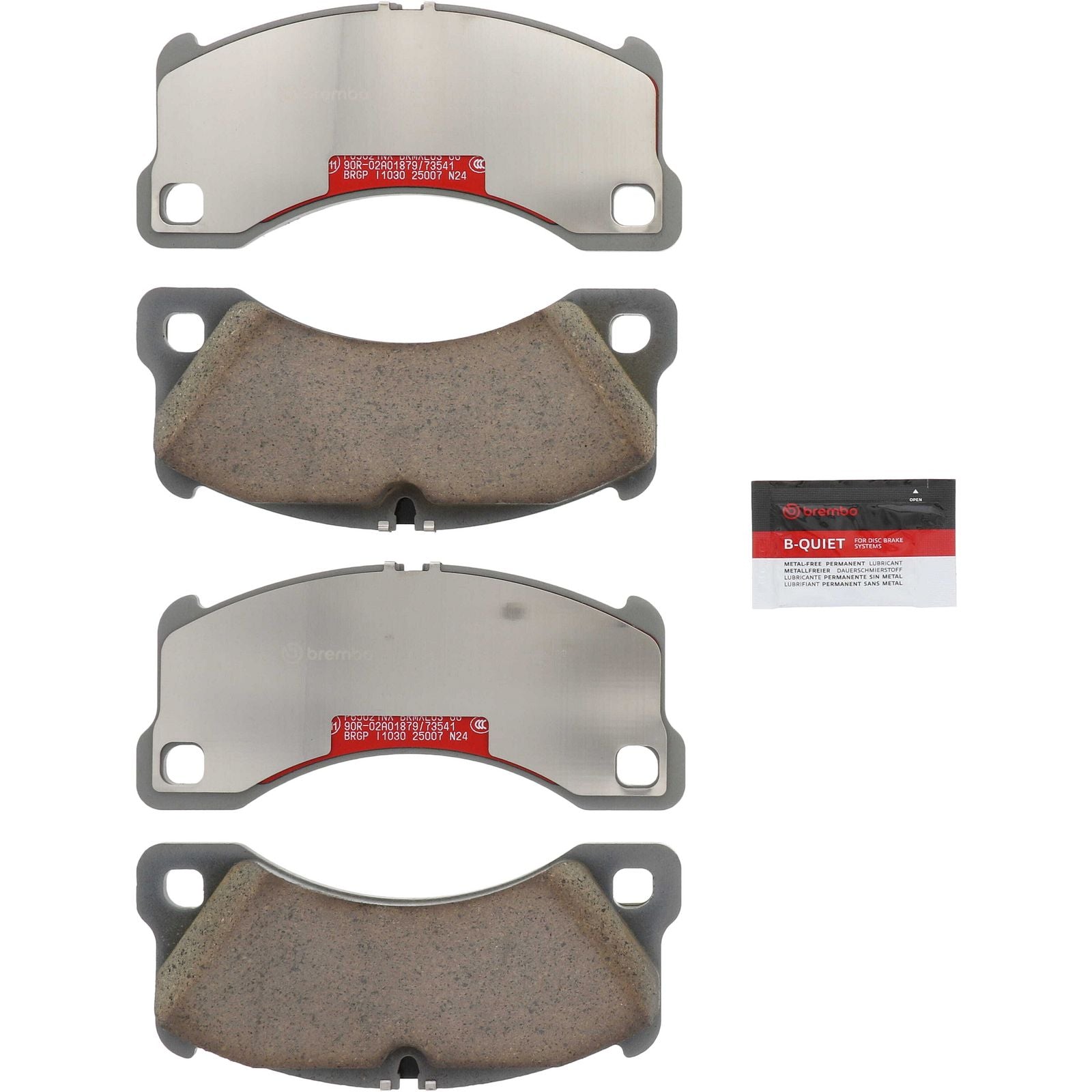 XTRA Ceramic Front Disc Brake Pad Set - P65021NX_02