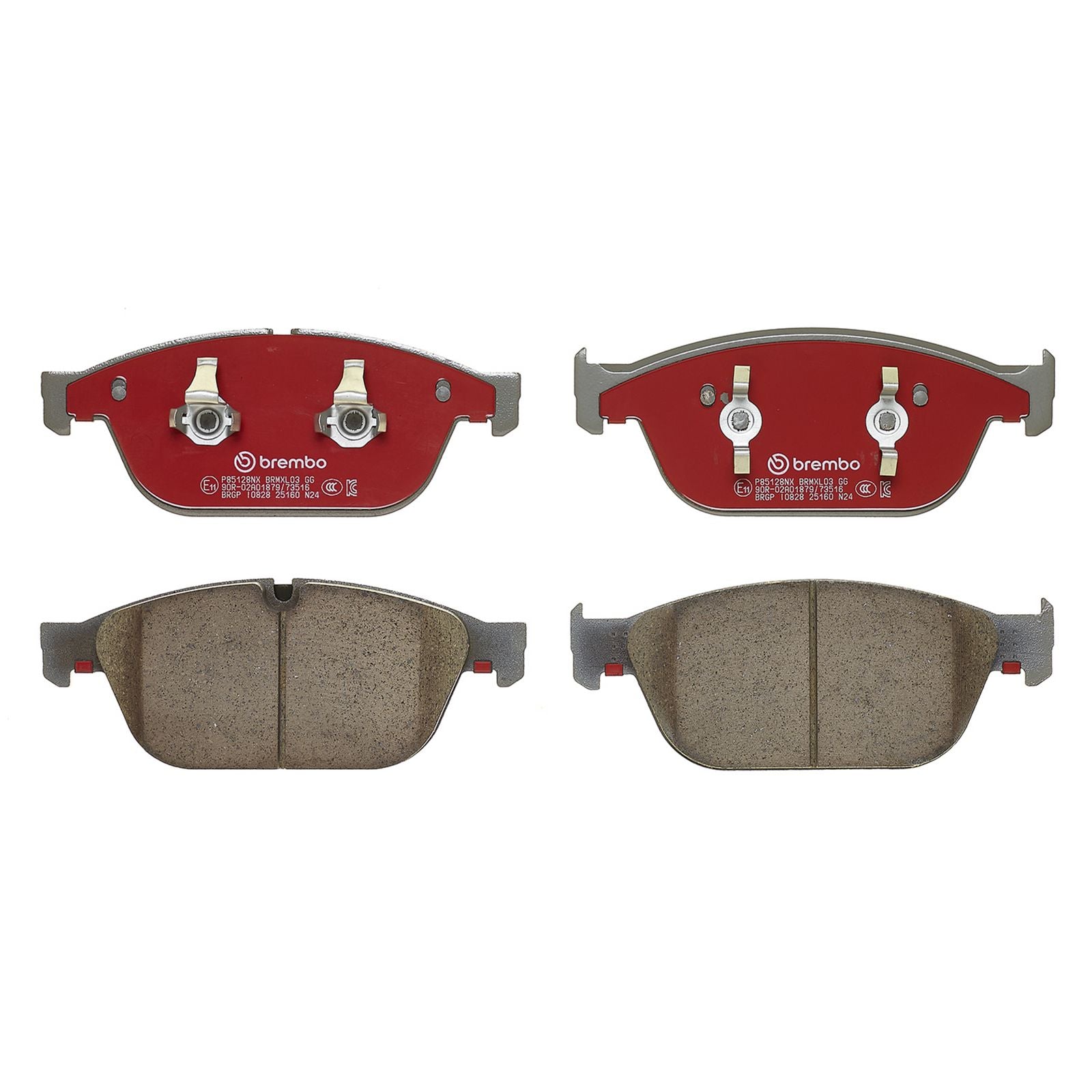 XTRA Ceramic Front Disc Brake Pad Set - P85128NX_01