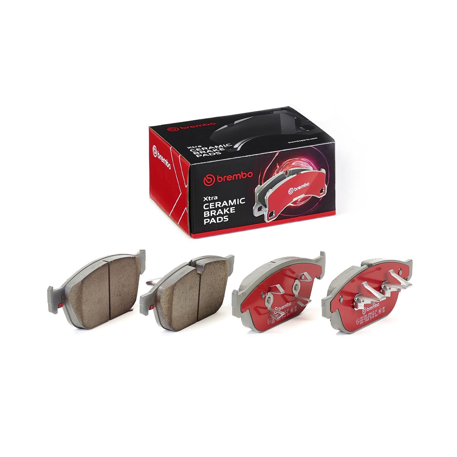 XTRA Ceramic Front Disc Brake Pad Set - P85128NX_02