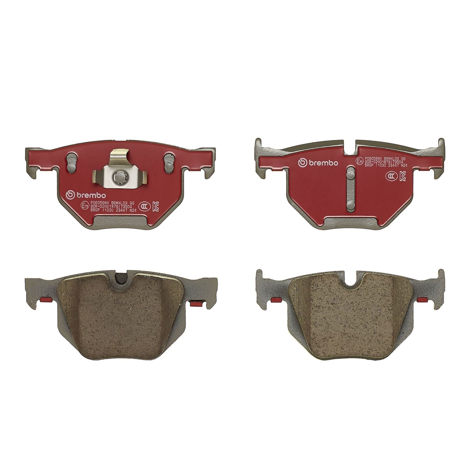 XTRA Ceramic Rear Disc Brake Pad Set - P06056NX_03