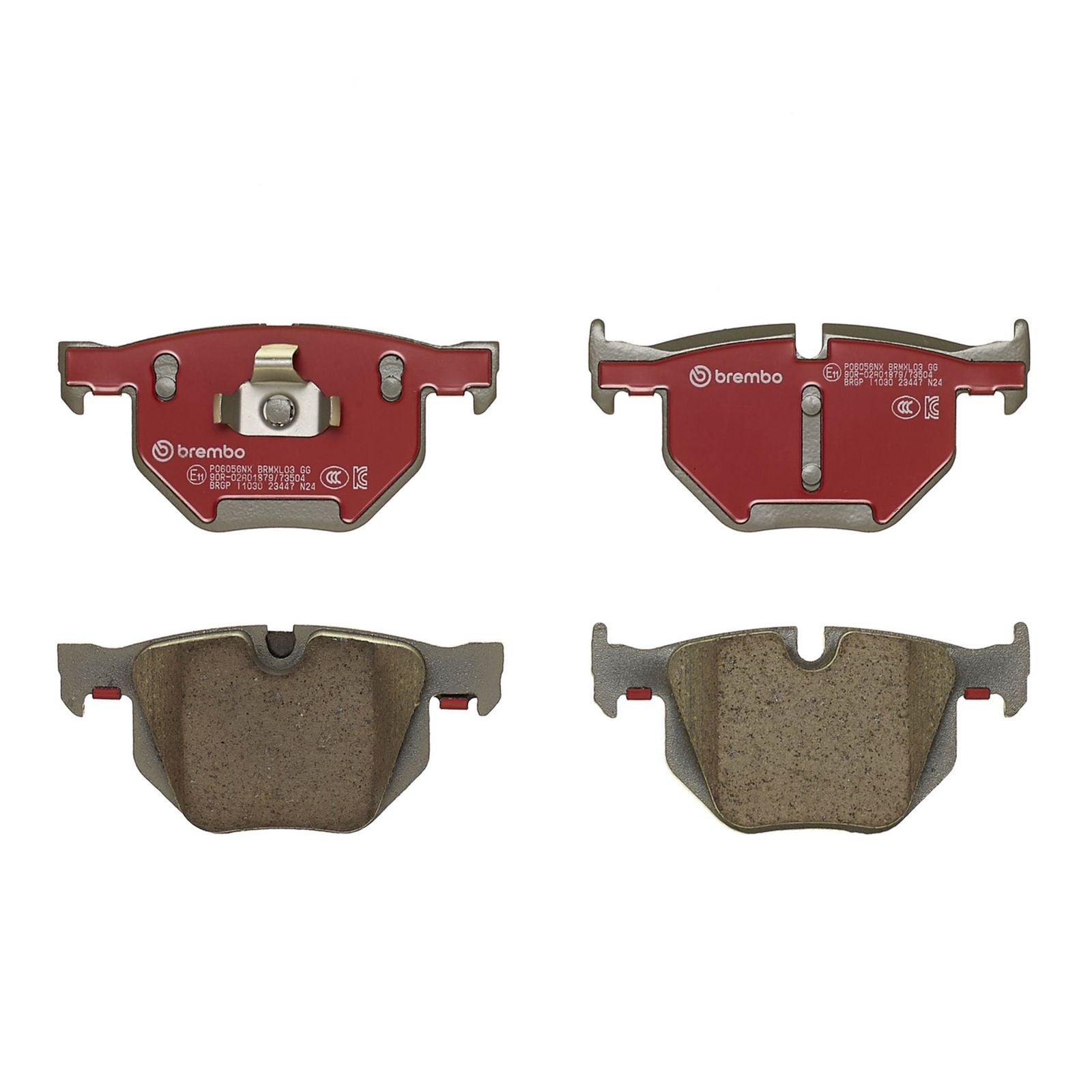 XTRA Ceramic Rear Disc Brake Pad Set - P06056NX_03