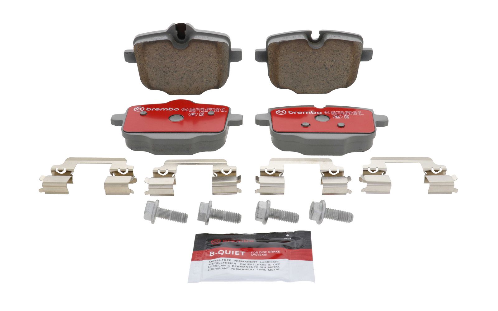 XTRA Ceramic Rear Disc Brake Pad Set - P06101NX_02